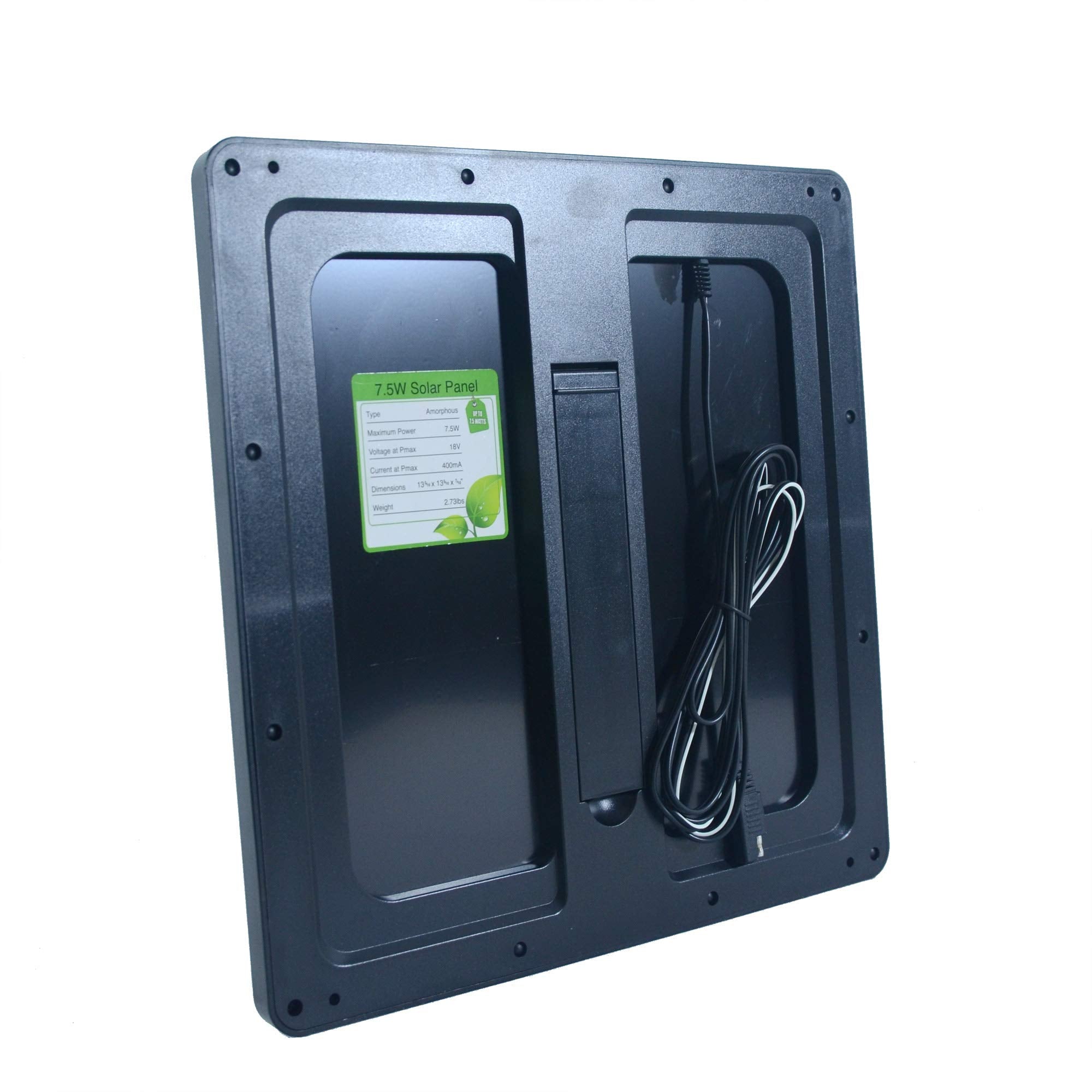 Nature Power 7.5W Solar Power 12V Battery Trickle Charger