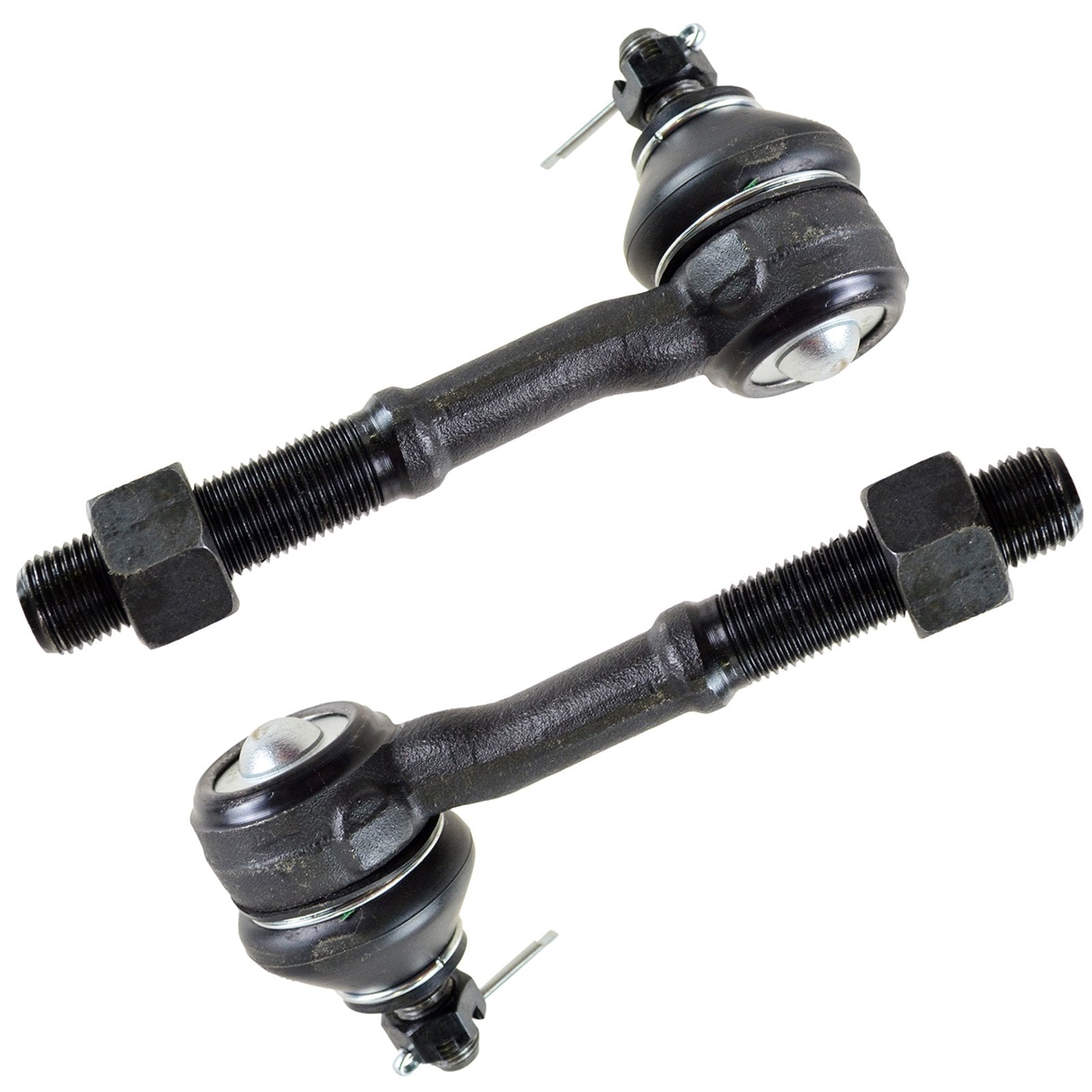 TRQ Front Inner Tie Rod Set Compatible with 1994 Nissan D21 1993-1995 Pathfinder 1995-1997 Pickup