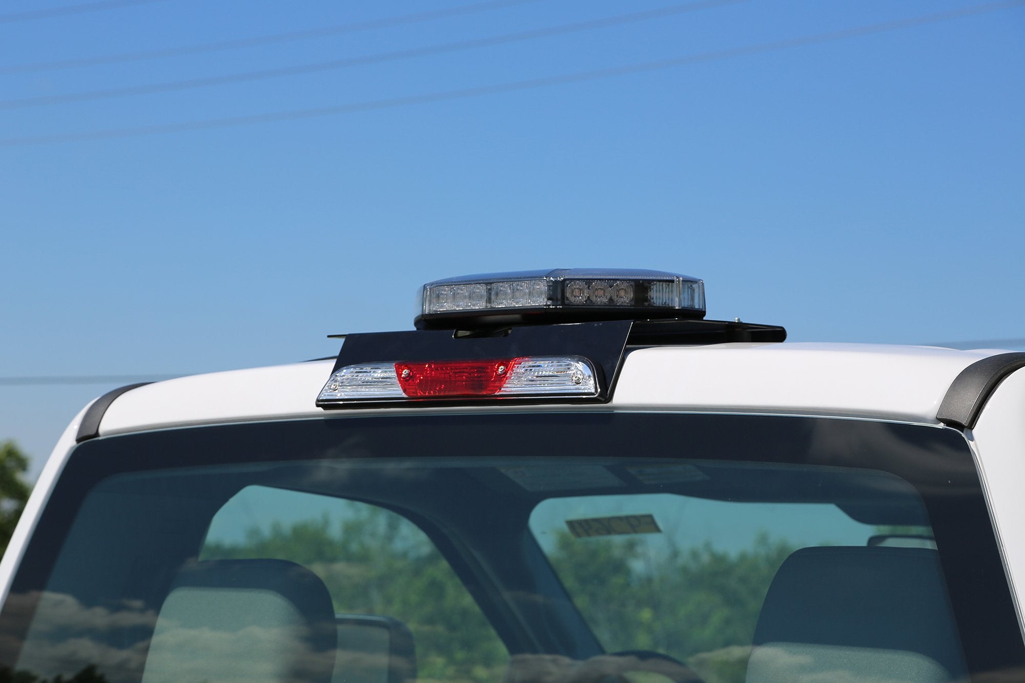 Buyers Products 8895550 Fleet Series Drill-Free Light Bar Cab Mount For Ford F-150 (2015+), Ford® F-250 - F-550 (2017+)