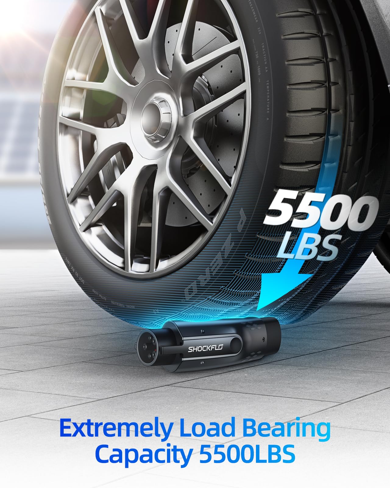 Shockflo J1772 Evs Adapter, Tesla To J1772 Adapter, Fit For All J1772 Evs, 48A 250V Max, With Anti-Drop Lock, For Tesla Destination Charger Mobile Connector Wall Connector