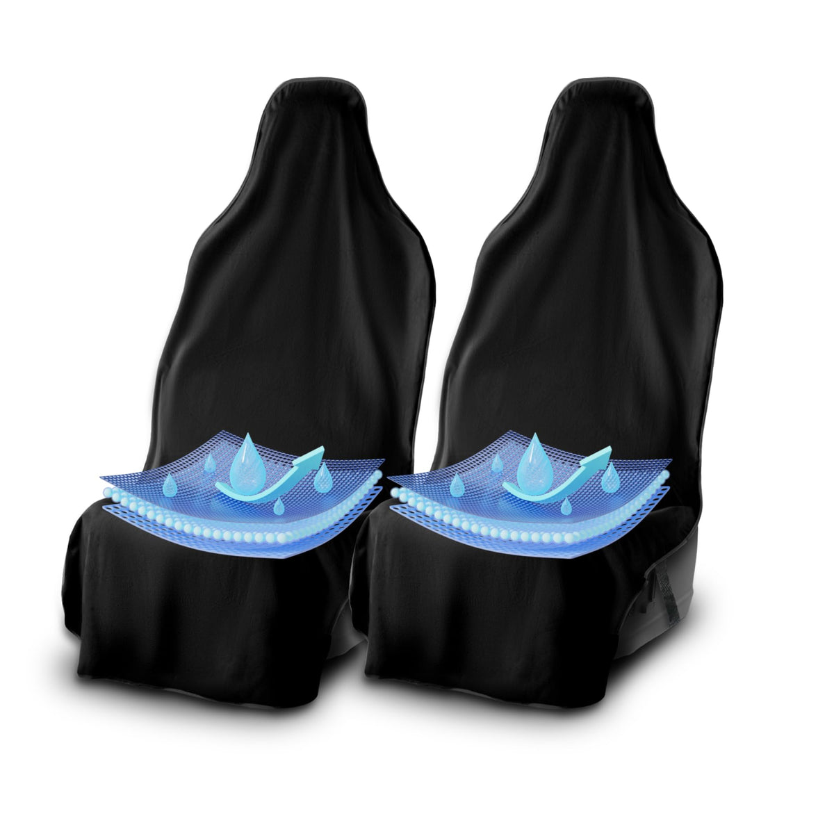 Ultrasport Front Seat Cover, Universal Fit Waterproof & Sweatproof Car Seat Prot WBCARB0D99VTWQ1