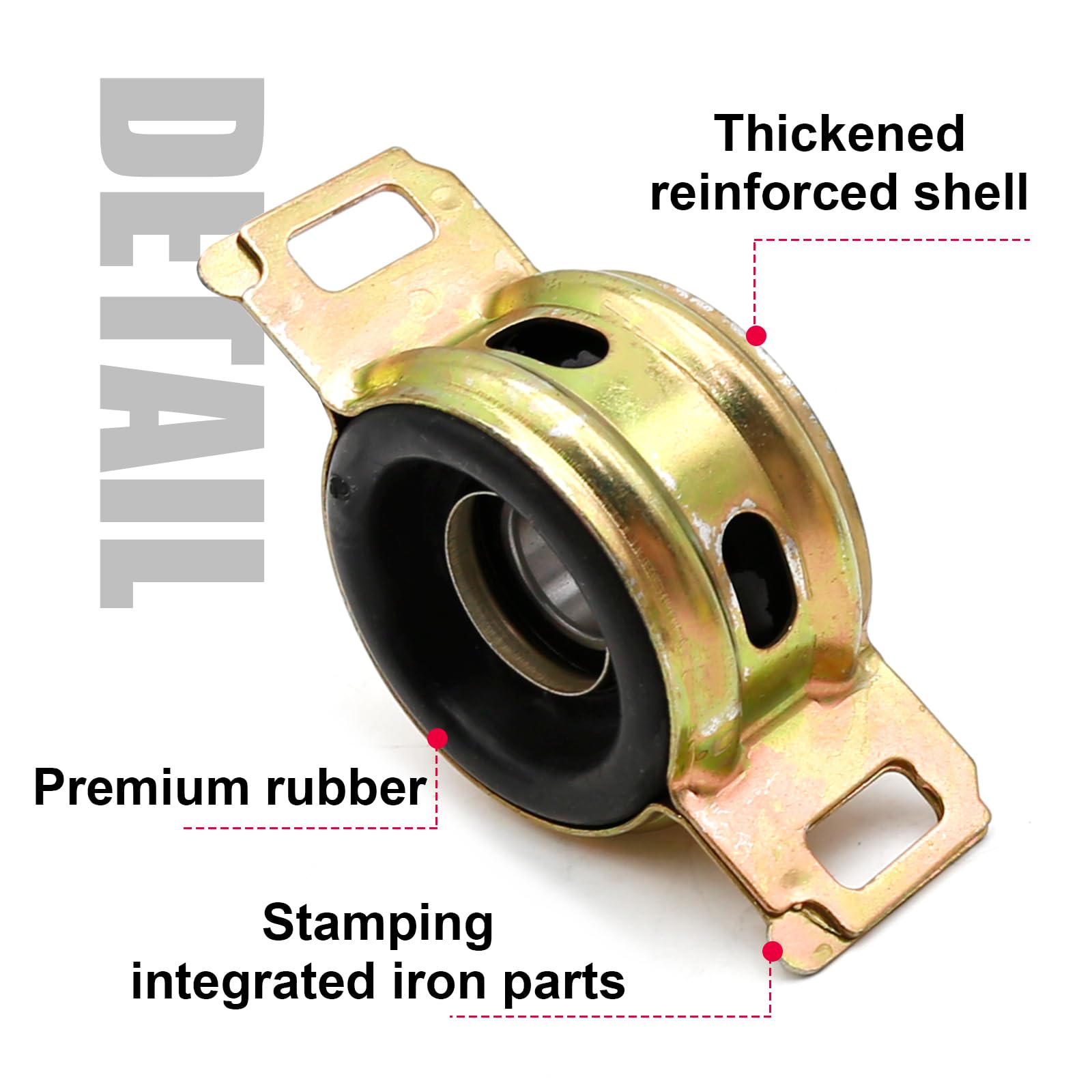 SYOWADA 3723035130 Center Bearing Replacement for Toyota T100 1993-1998 Toyota Tacoma 1995-2015, 37230-35130 Drive Shaft Center