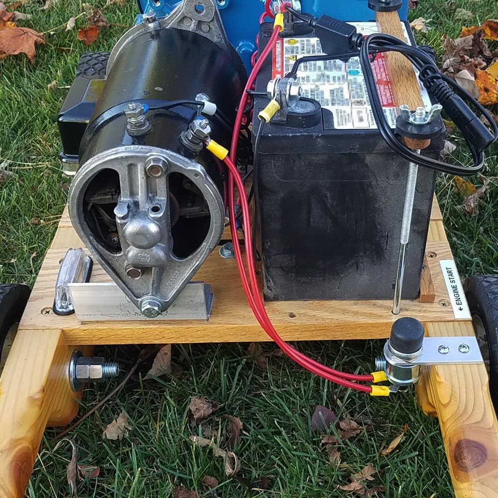 Push Button Momentary Starter Switch, Ampper Heavy Duty Momentary Switch for 12V Engine Start, Horn, Electrical Equipment Igniti