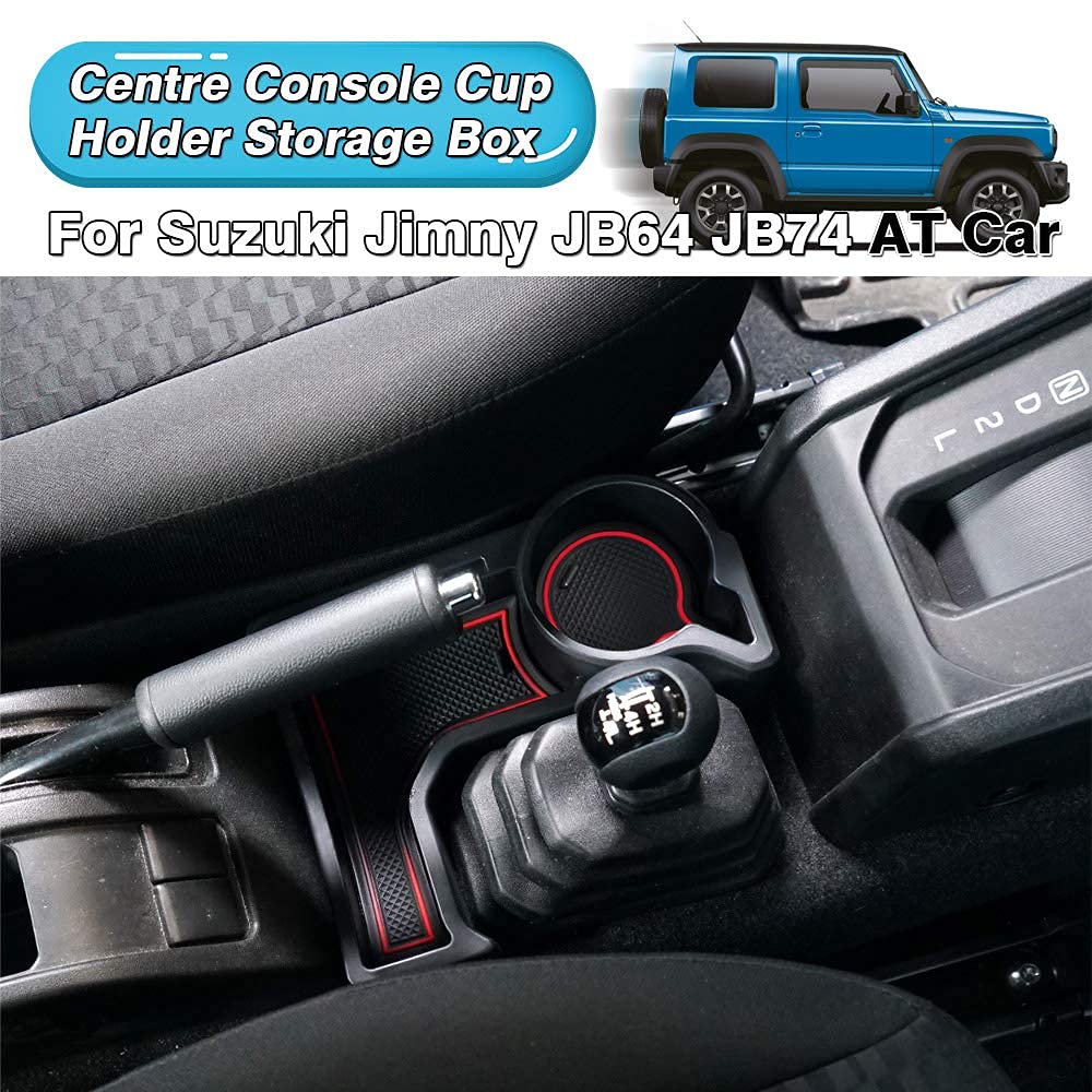 Autorder Center Console Cup Holder Storage Tray For 2019-2025 Suzuki Jimny Jb64W Jb74W At Models Accessories Center Console Organizer
