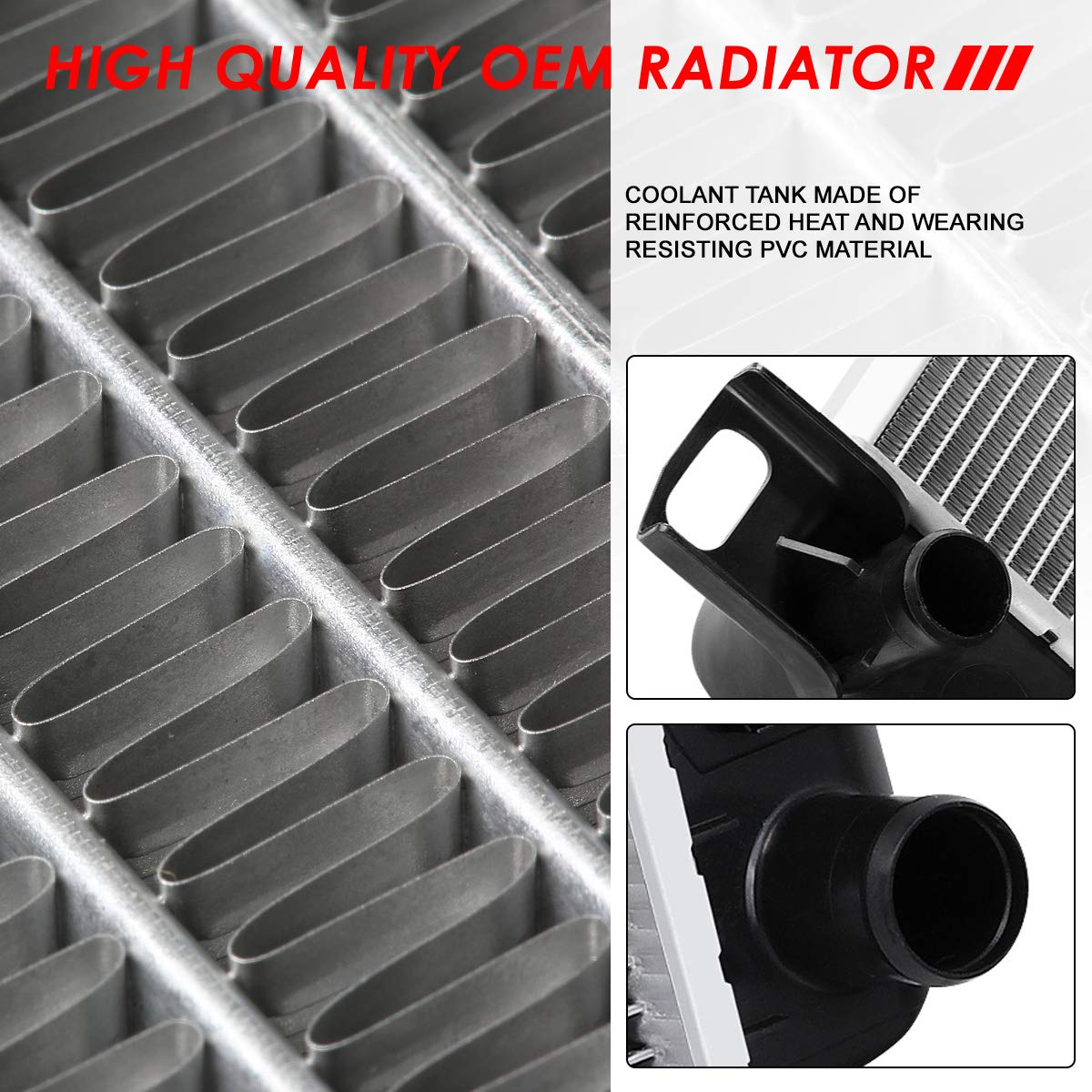 Auto Dynasty Radiator Compatible With 99-14 Escalade Chevy Silverado Suburban Gmc Sierra Yukon Xl 4.3L 4.8L 5.3L 6.0L 6.2L At, C