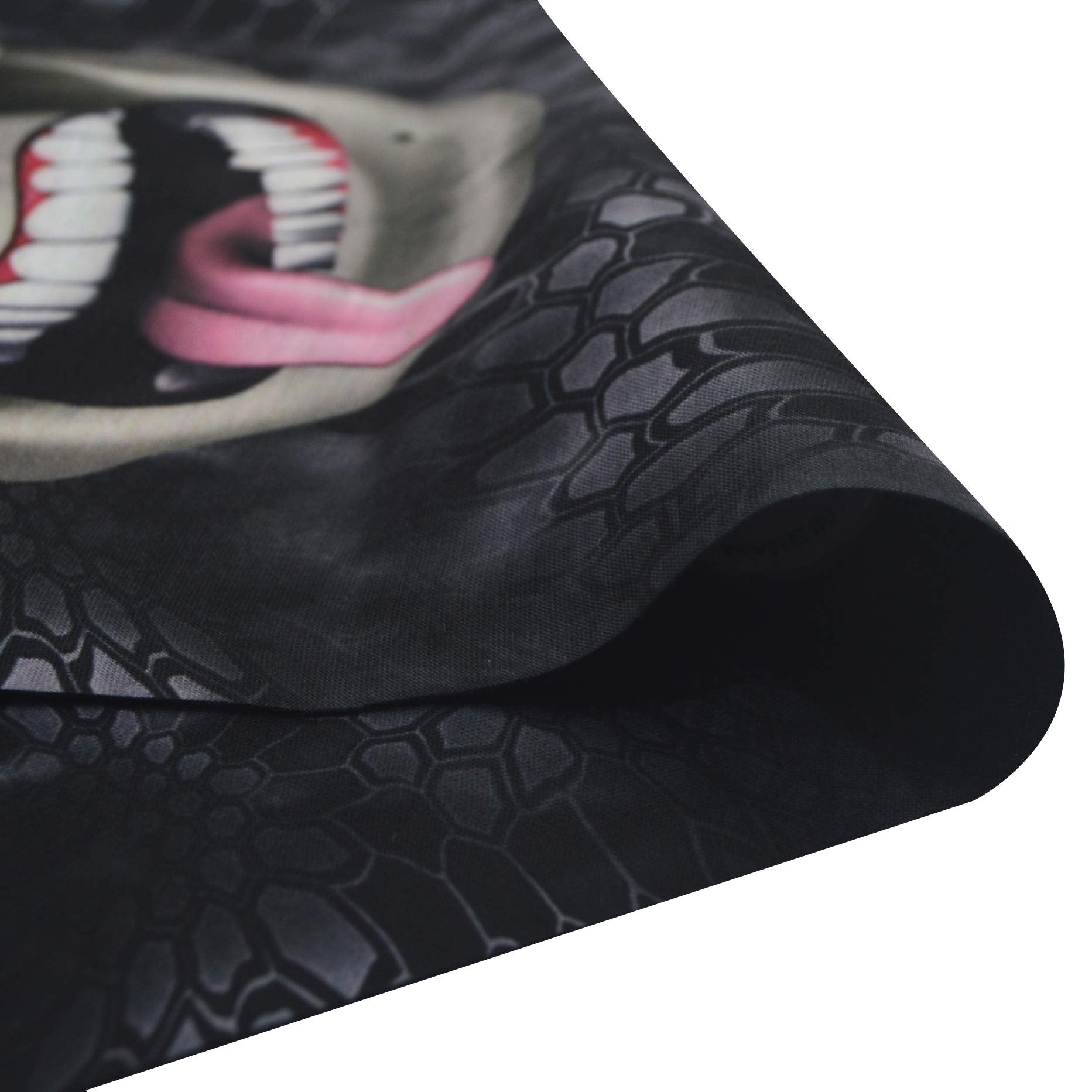 Obacle Half Face Mask Sun Dust Wind Protection Durable Tube Bandana Skull Skeleton Face Mask For Men Women Bike Riding Motorcycl