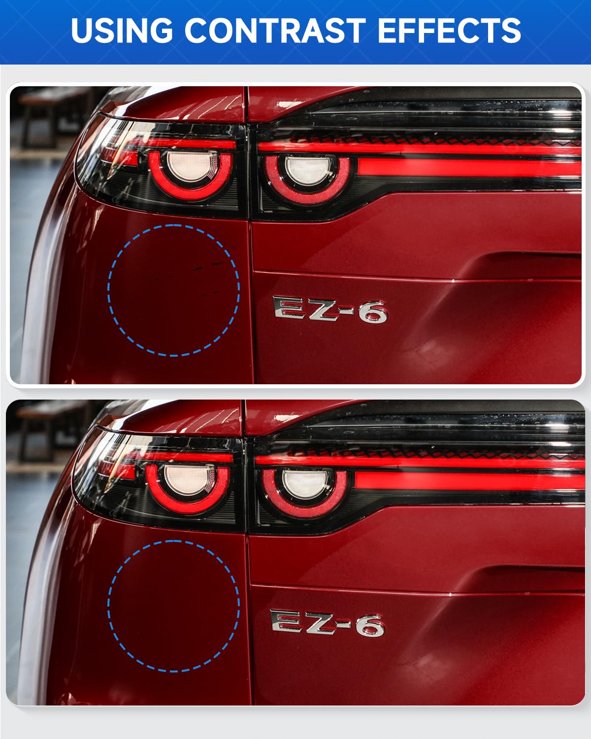 RSACET 46V Soul Red Crystal Metallic Tricoat Touch Up Paint Compatible with Mazda Exact Match Touch Up Paint Car Scratch Repair