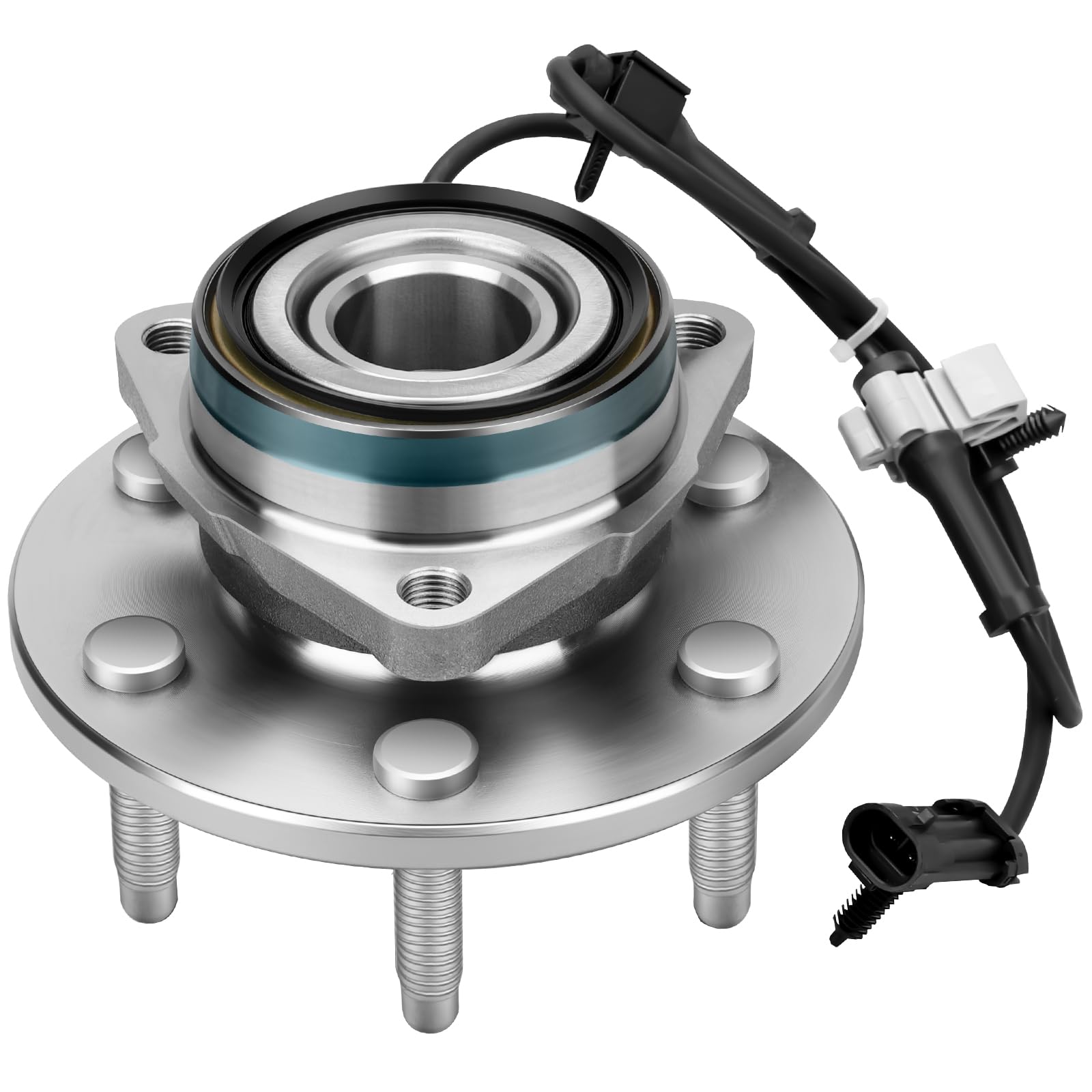 4Wd Only Front Wheel Hub And Bearing Assembly 515036 Wheel Bearing For Cadillac Escalade, For Chevy Avalanche, Express 1500, Sil