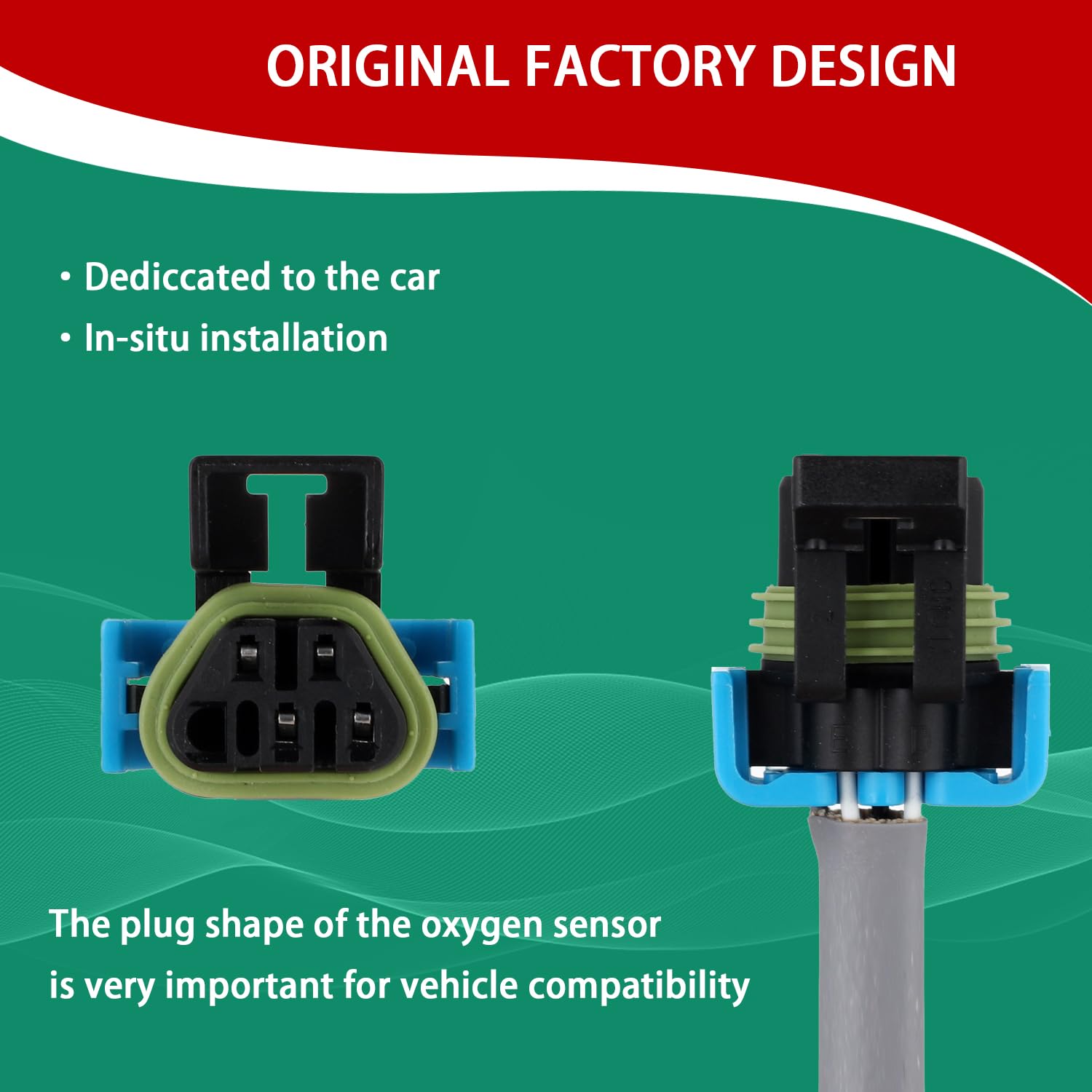 Necatuo 234-4815 12612430 Upstream Or Downstream Oem Oxygen Sensor O2 Sensor Compatible With Chevy Equinox Impala Traverse Terra