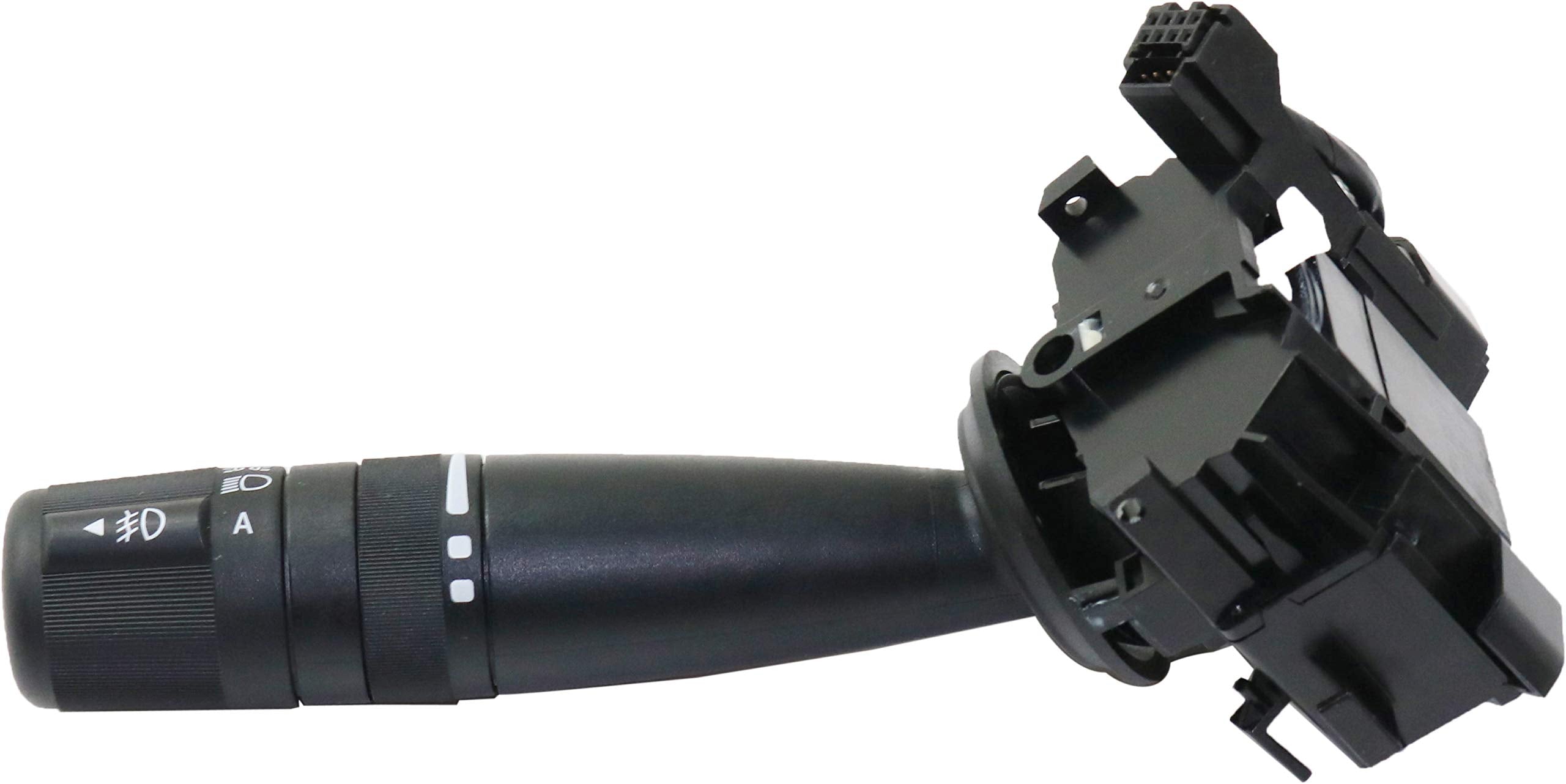 Evan Fischer Turn Signal Switch for Jeep Grand Cherokee 2005-2007, Black, Compatible with Automatic Headlamps & Fog Lamps, Replaces CBS1658