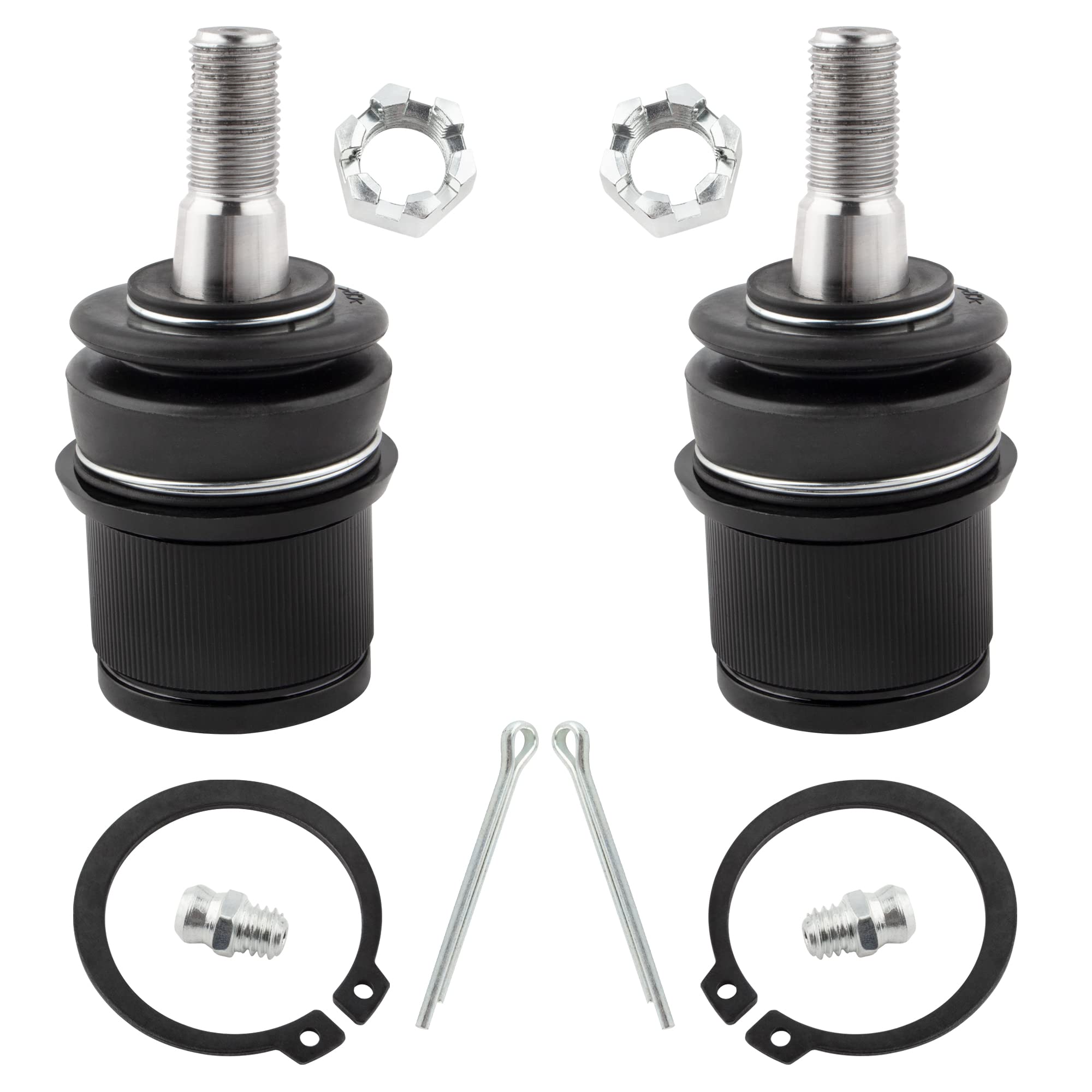 BOXI (Set of 8) 4WD Front Upper Lower Ball Joints Inner Outer Tie Rods Front Suspension Kit Fit for Dodge Dakota 2000-2004 | for