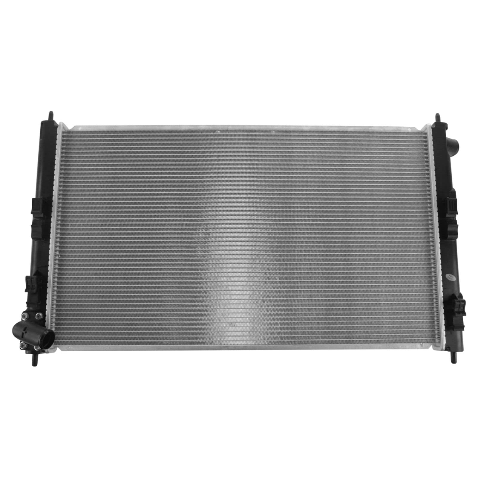 Trq Radiator Assembly Aluminum Core Compatible With 08-14 Mitsubishi Lancer 08-13 Outlander 11-13 Outlander Sport Cu2979 Mi30102