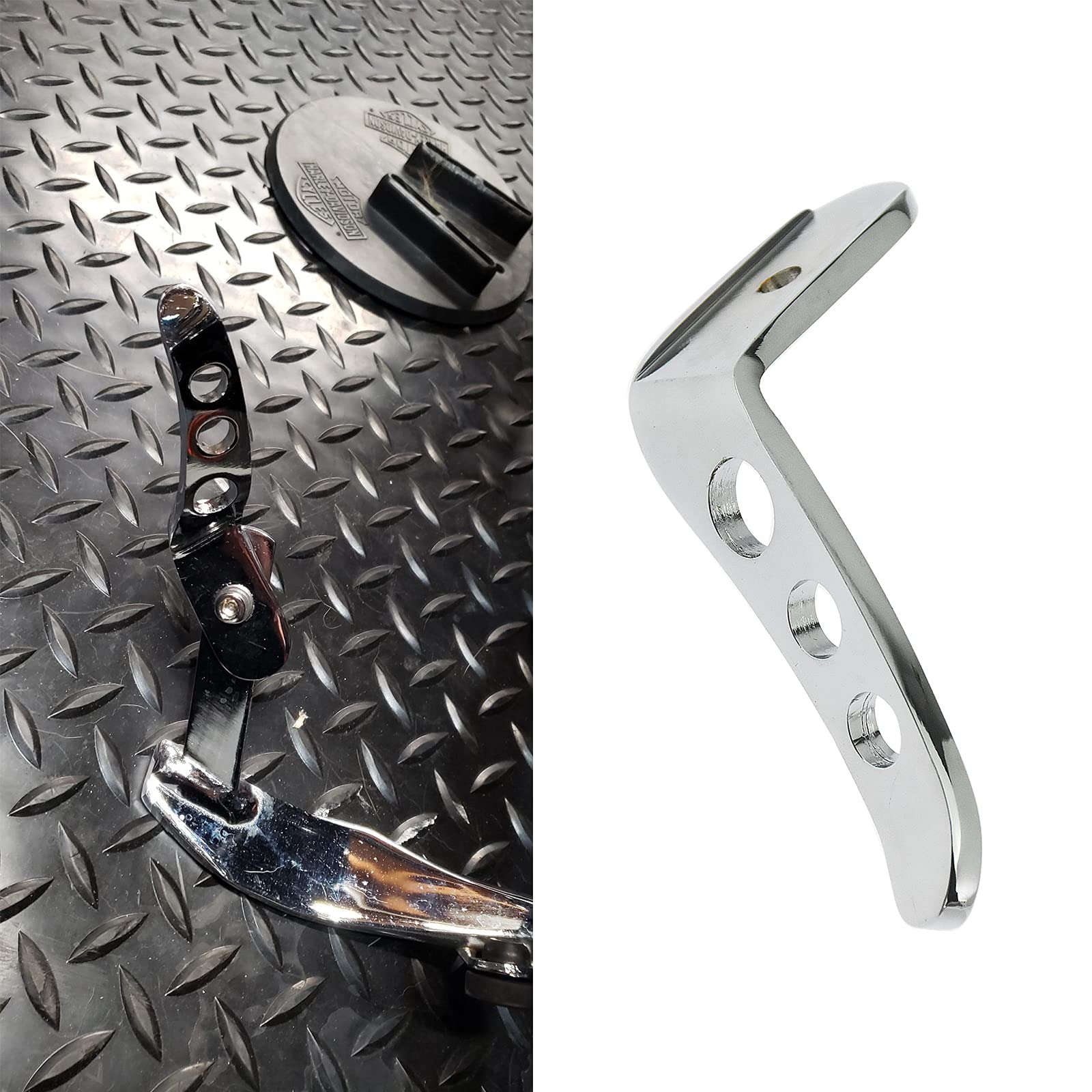 Hdbubalus Motorcycle Kickstand Extension Fit For Harley Touring Road King Street Glide Road Glide Flhr Fltru 1991-2021