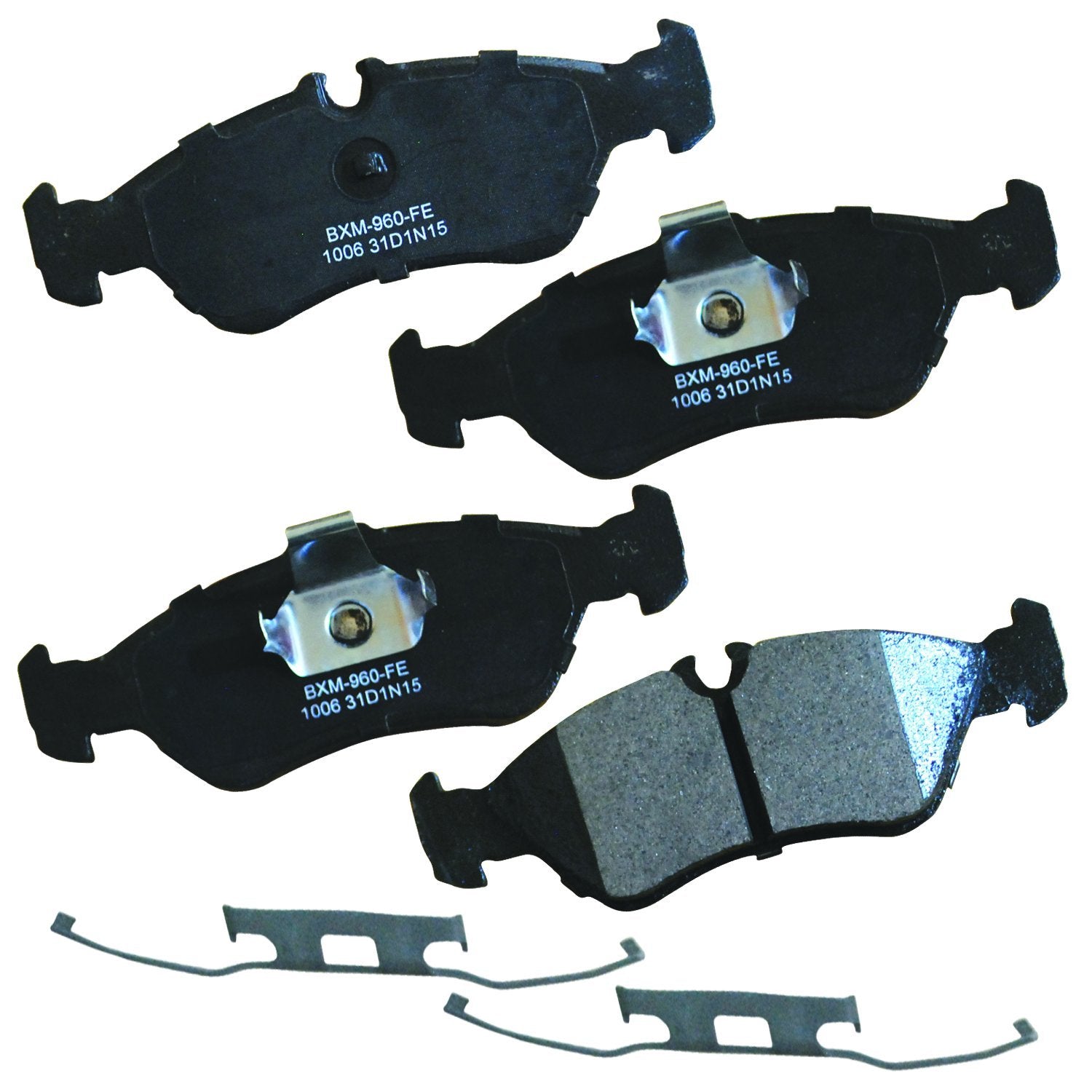 Bendix Premium Sbm1006 Semi-Metallic Rear Brake Pads For Dodge Sprinter 2500 2006-2003, Sprinter 3500 2006-2003, Freightliner Sp