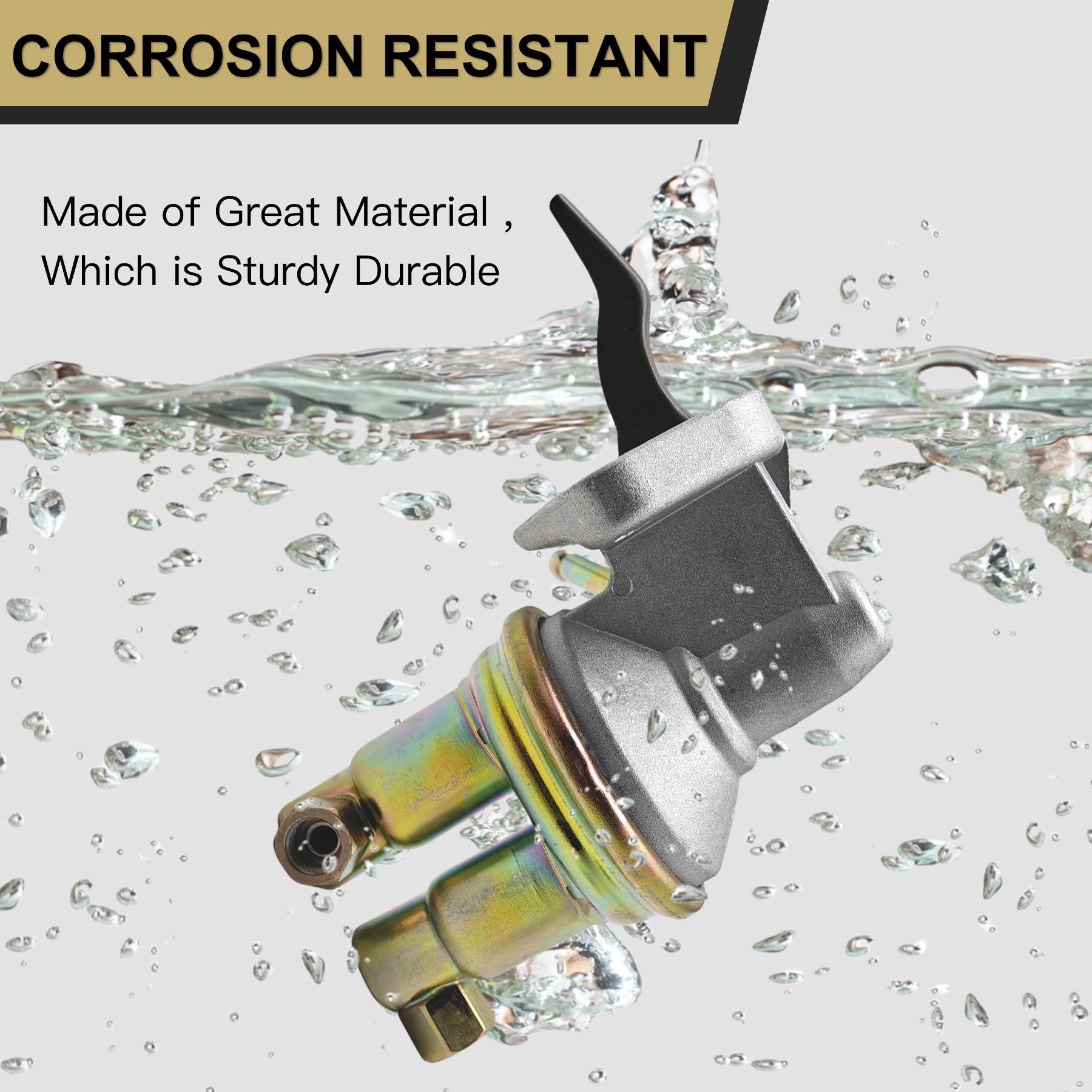 JLM MARINE Fuel Pump for Volvo Penta AQ 120-251 HP Outboard Engines 18-7286 9-35425