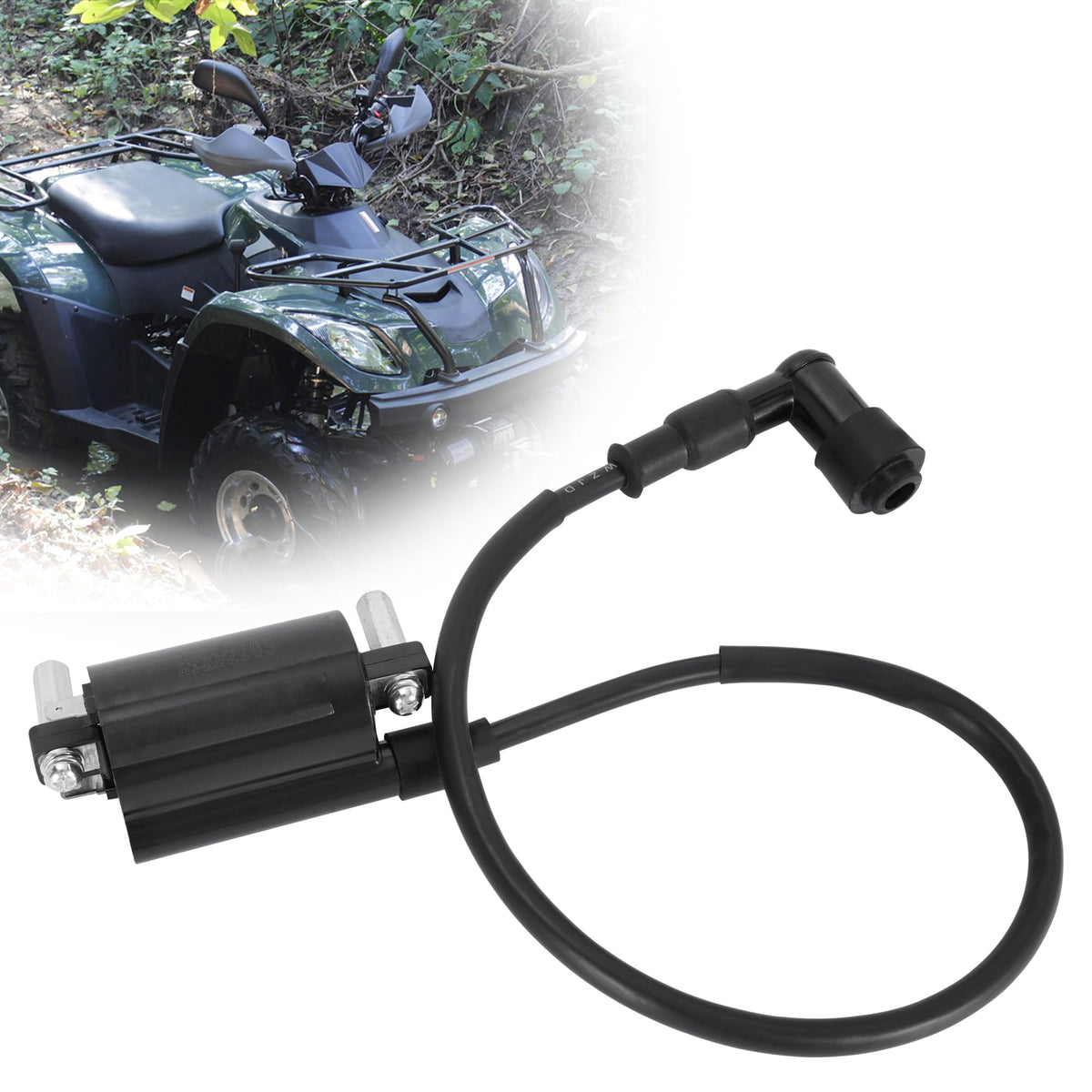 Ignition Coil For Linhai Manco Talon Roketa Ignition Coil For Linhai 250Cc 257Cc 260Cc 300Cc Atv Ignition Coil Replacement For Linhai Linhai 260 Atv Parts