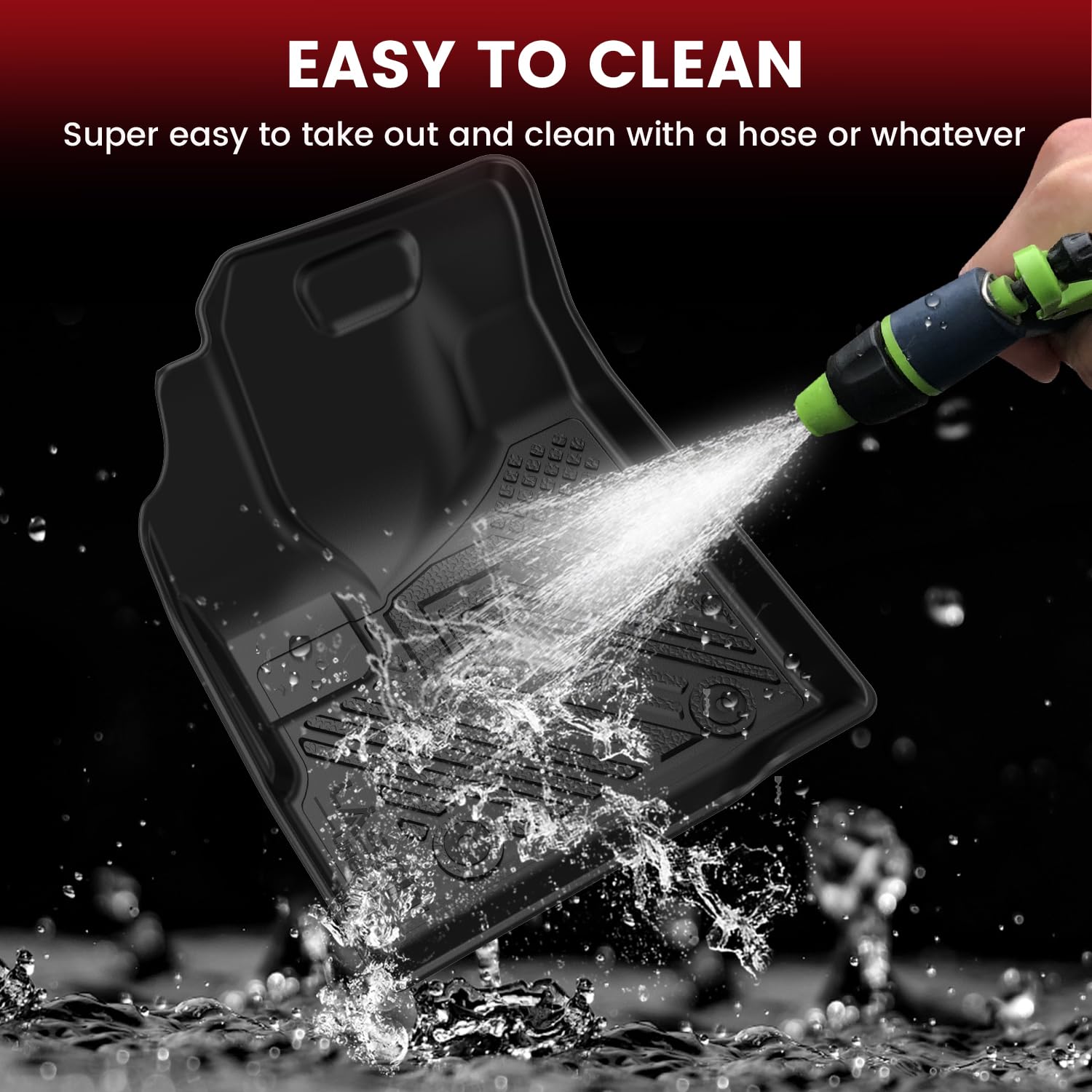 Lasfit Floor Mats & Cargo Liner For Chevrolet Chevy Equinox/Gmc Terrain 2010-2017, All Weather Tpe Custom Fit Floor Mats For Car