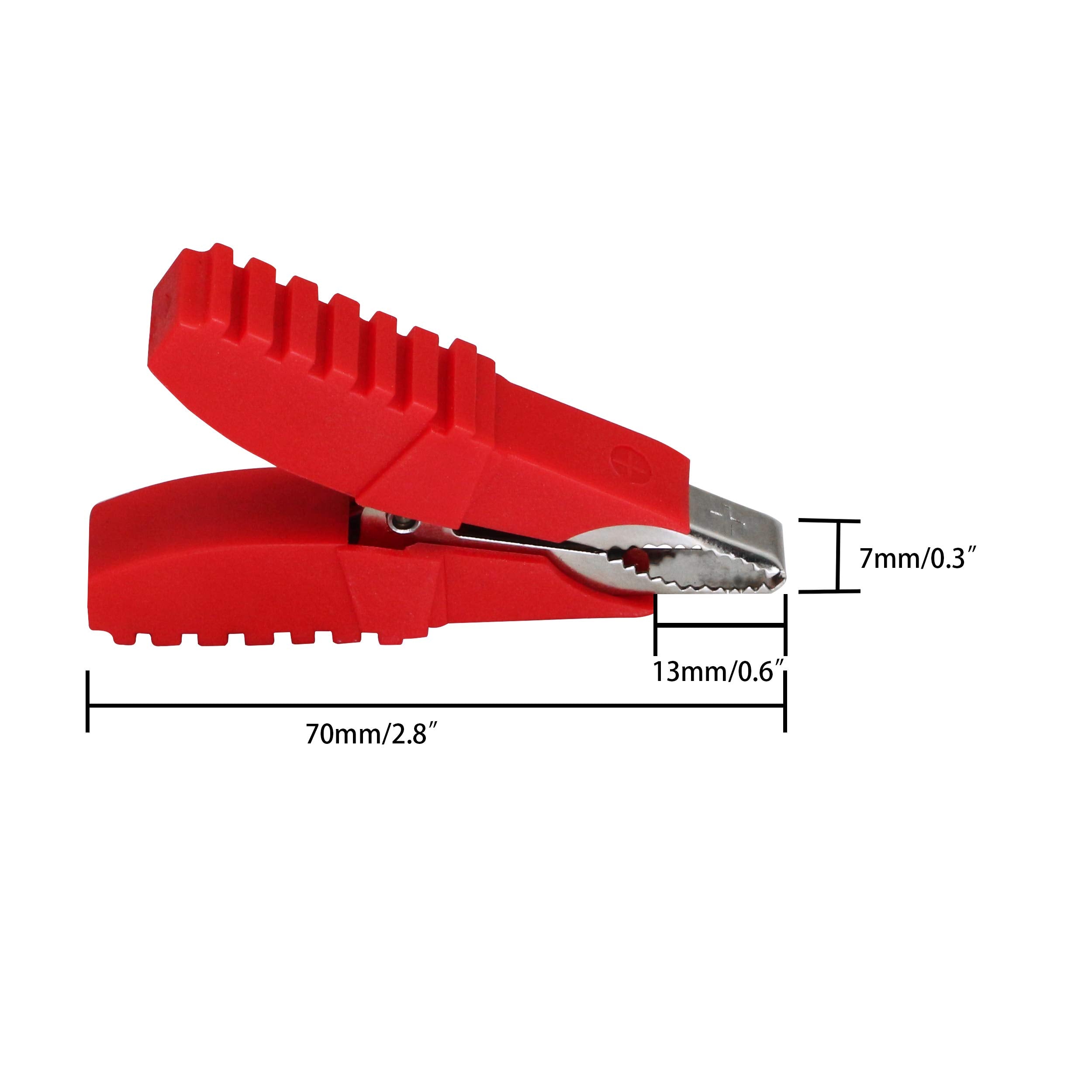 Cerrxian 3.2Ft 12V 14Awg Alligator Butterfly Clip To Sae Connector Quick Release Disconnect Car Solar Power Charging Extension C