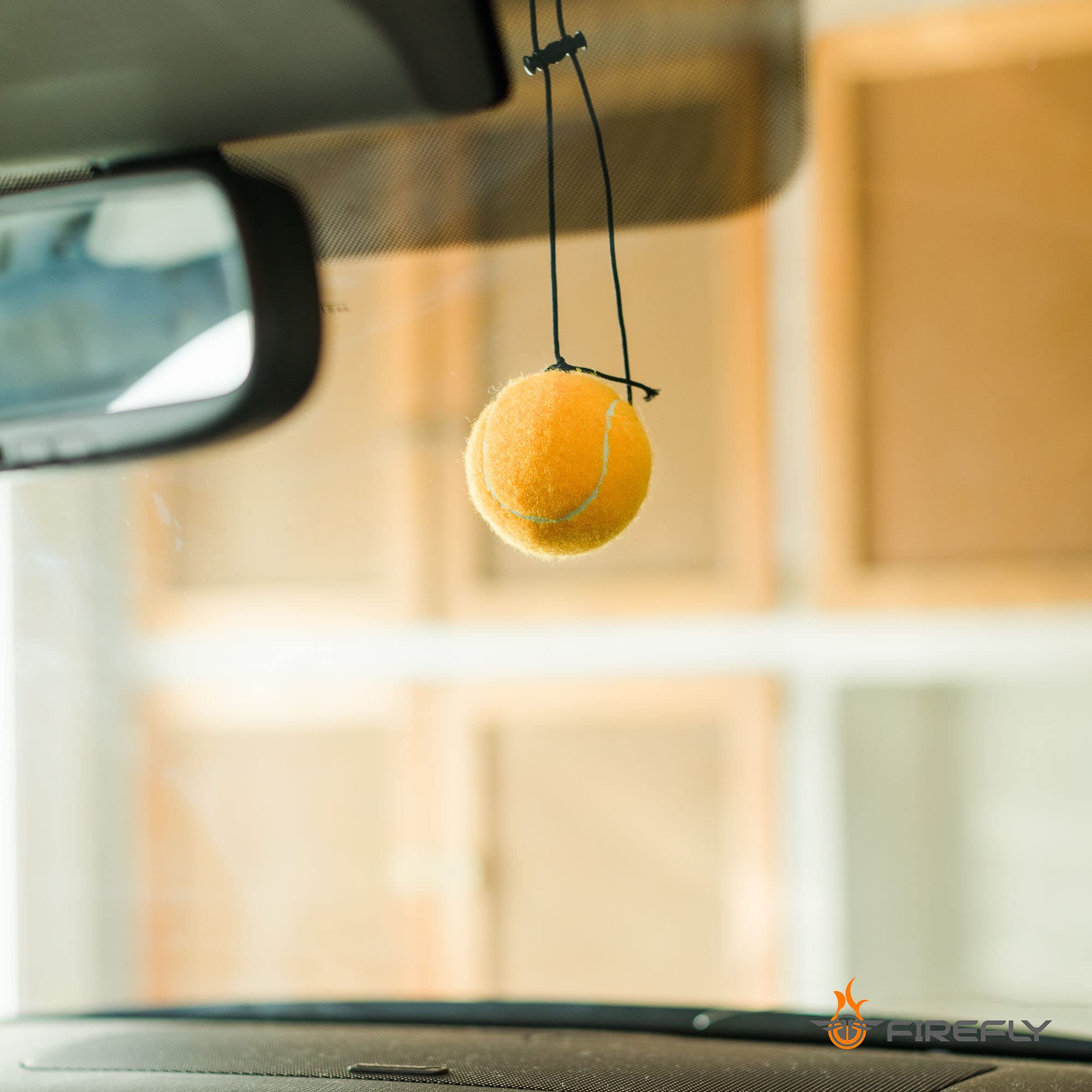 Firefly 4-Pack Garage Parking Guide Tennis Ball Car Stopper On A String Parking Aid Pack Of 4