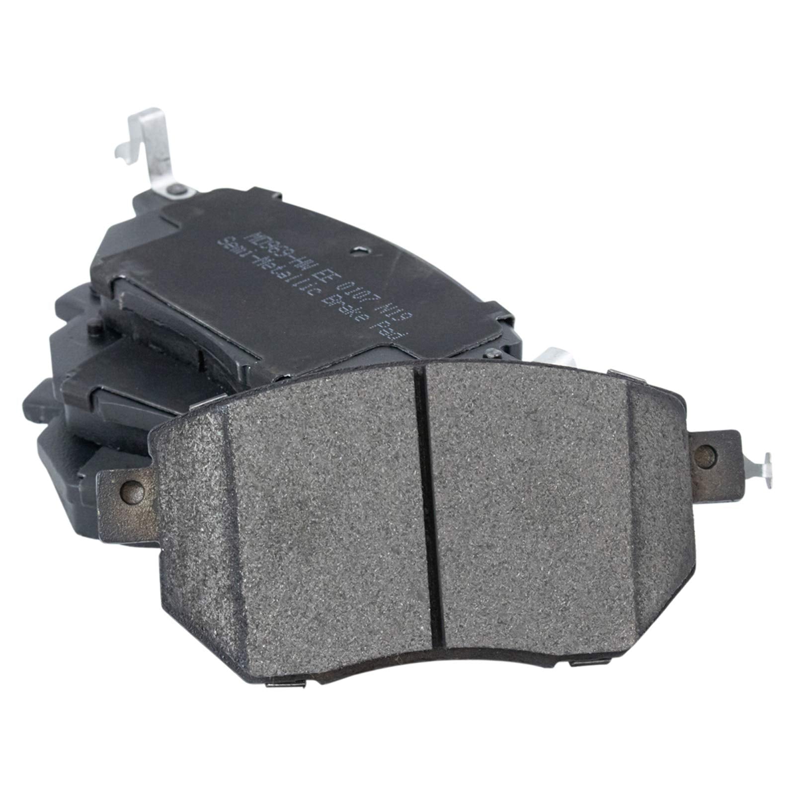 Trq Front Brake Pad & Rotor Kit Brake Pads Brake Rotor Semi-Metallic Compatible With 2003-2007 Nissan Murano