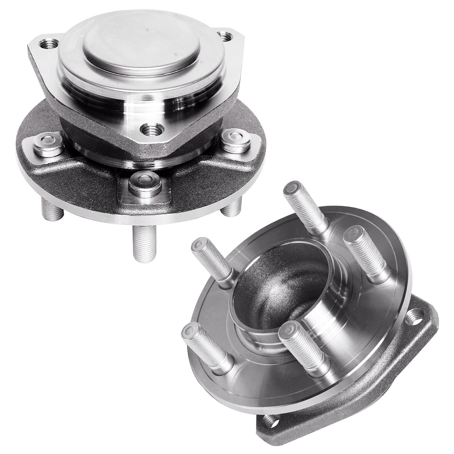 Detroit Axle - 2pc RWD Front Wheel Hub Bearings Assembly Replacement for 2012-2023 Chrysler 300 Dodge Challenger Charger, 2013 2