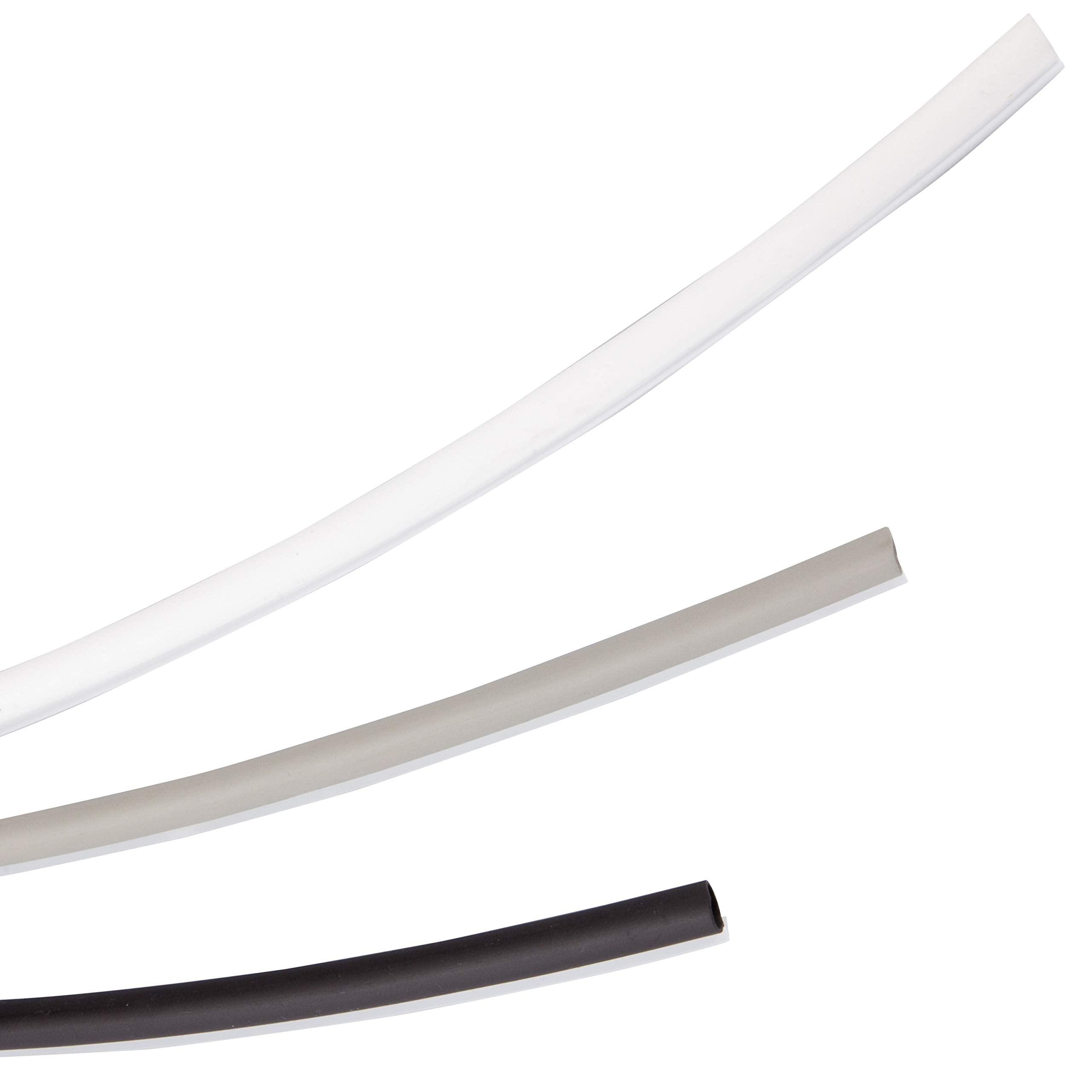 T-Slot Mount Window Weatherstrip Seal 5/16' Bulb Bubble For 3/16' Slot Receptacle 3 Colors & 5 Length Options (25', Black)