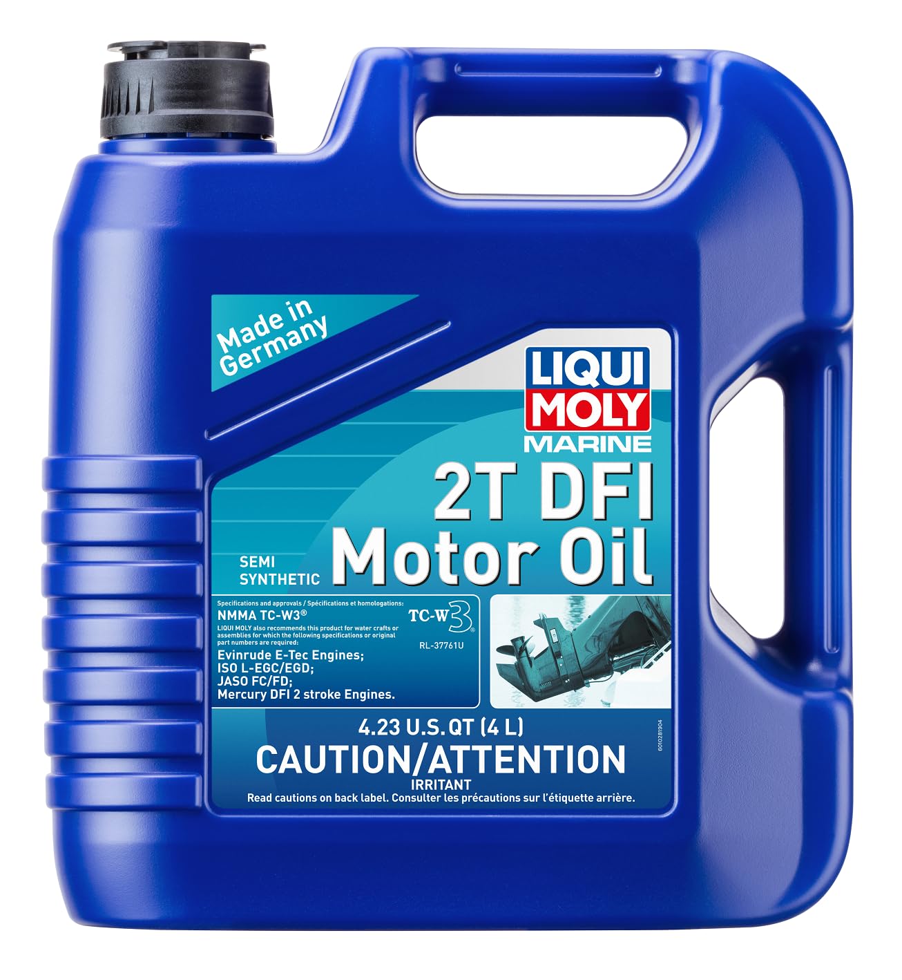 Liqui Moly Marine 2T Dfi Motor Oil | 4 L | 2-Stroke Oil | Sku: 20518