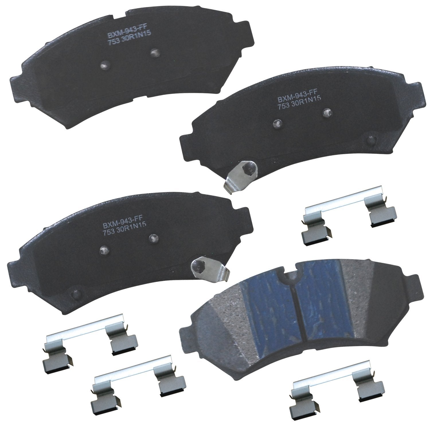 Bendix Premium Sbm753 Semi-Metallic Front Brake Pads For Cadillac Seville 2002-1998