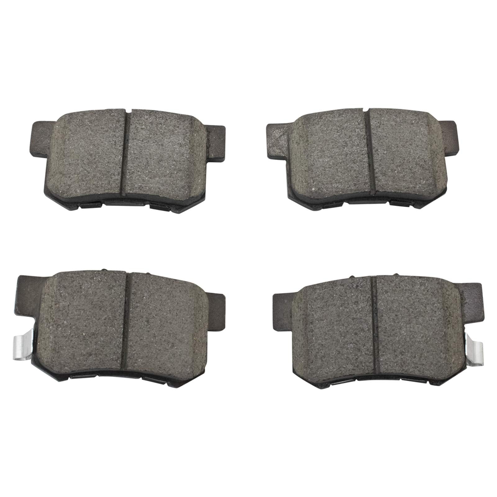 TRQ Rear Brake Pads Ceramic Compatible with 2001-2003 Acura CL 1991-1995 Legend 2007-2012 RDX 1996-2004 RL 1999-2008 TL 2002-200