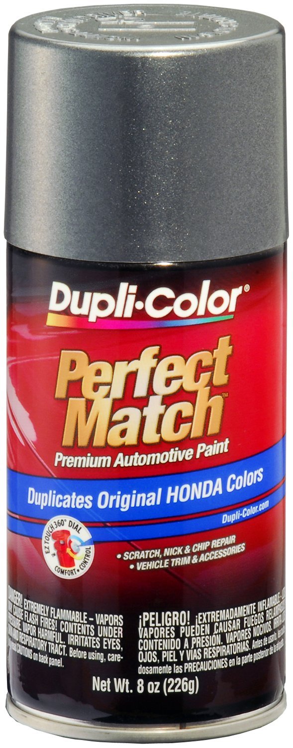Dupli-Color (Ebha09907-6 Pk) Polished Metal Metallic Honda Perfect Match Automotive Paint - 8 Oz. Aerosol, (Case Of 6)