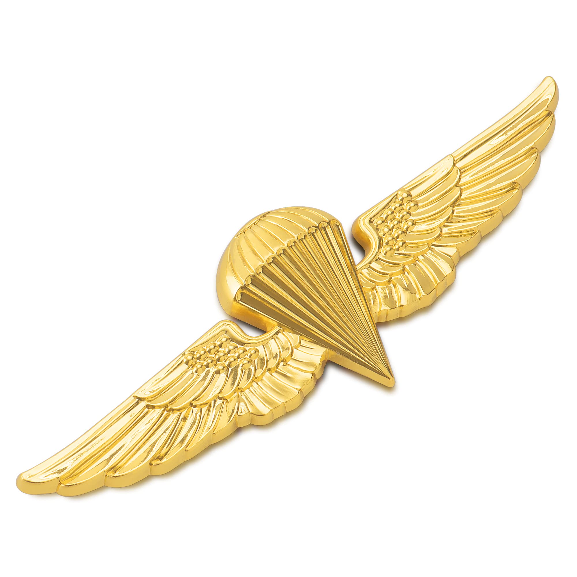 Navy And Marine Parachutist Metal Decal Auto Emblem
