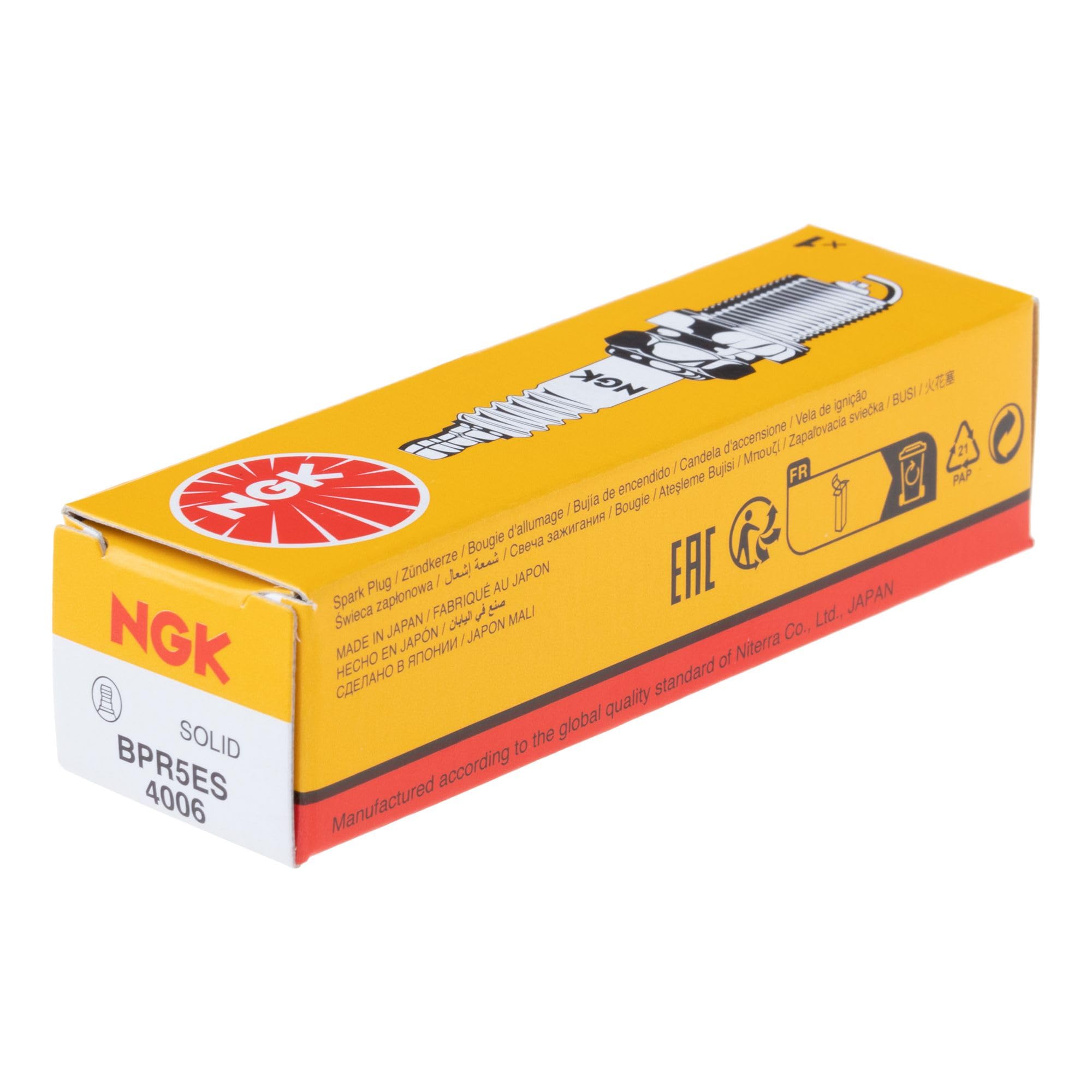 Stens Spark Plug 130-930 Compatible With Club Car Golf Carts With Kawasaki 9, 11 Hp Ohv Engines, Columbia Golf Carts 1972 Thru 1