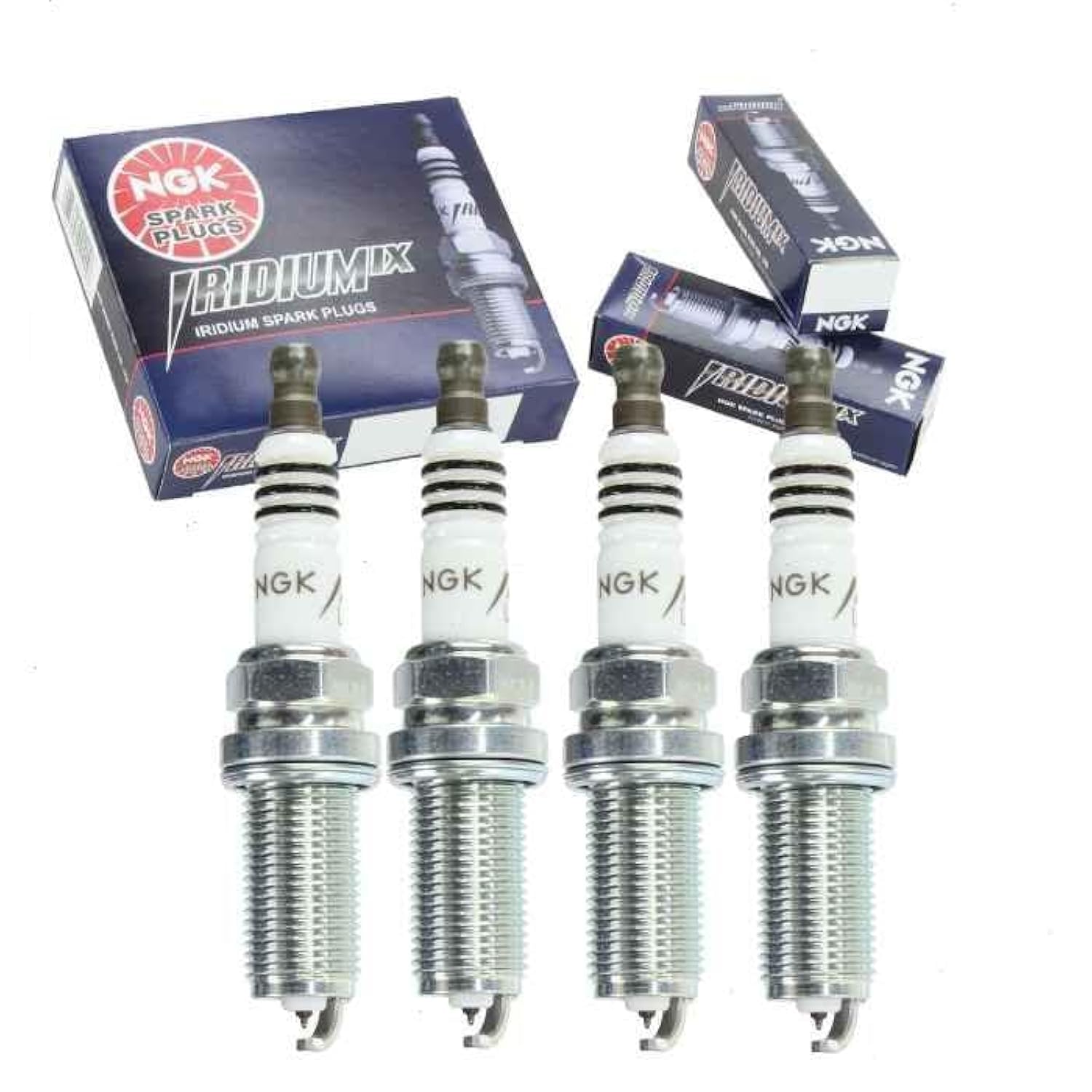 4 pc NGK Iridium IX Spark Plugs compatible with Jeep Cherokee 2.4L L4 2014-2020