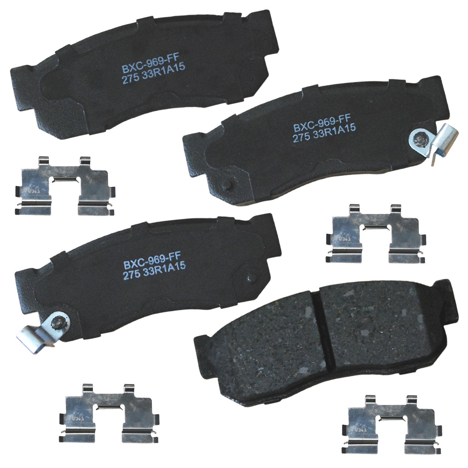 Bendix Premium Sbc275 Ceramic Front Brake Pads For Datsun Samurai 1984, Nissan Hikari 1992-1988, Pulsar Nx 1984-1983, Pulsar Nx