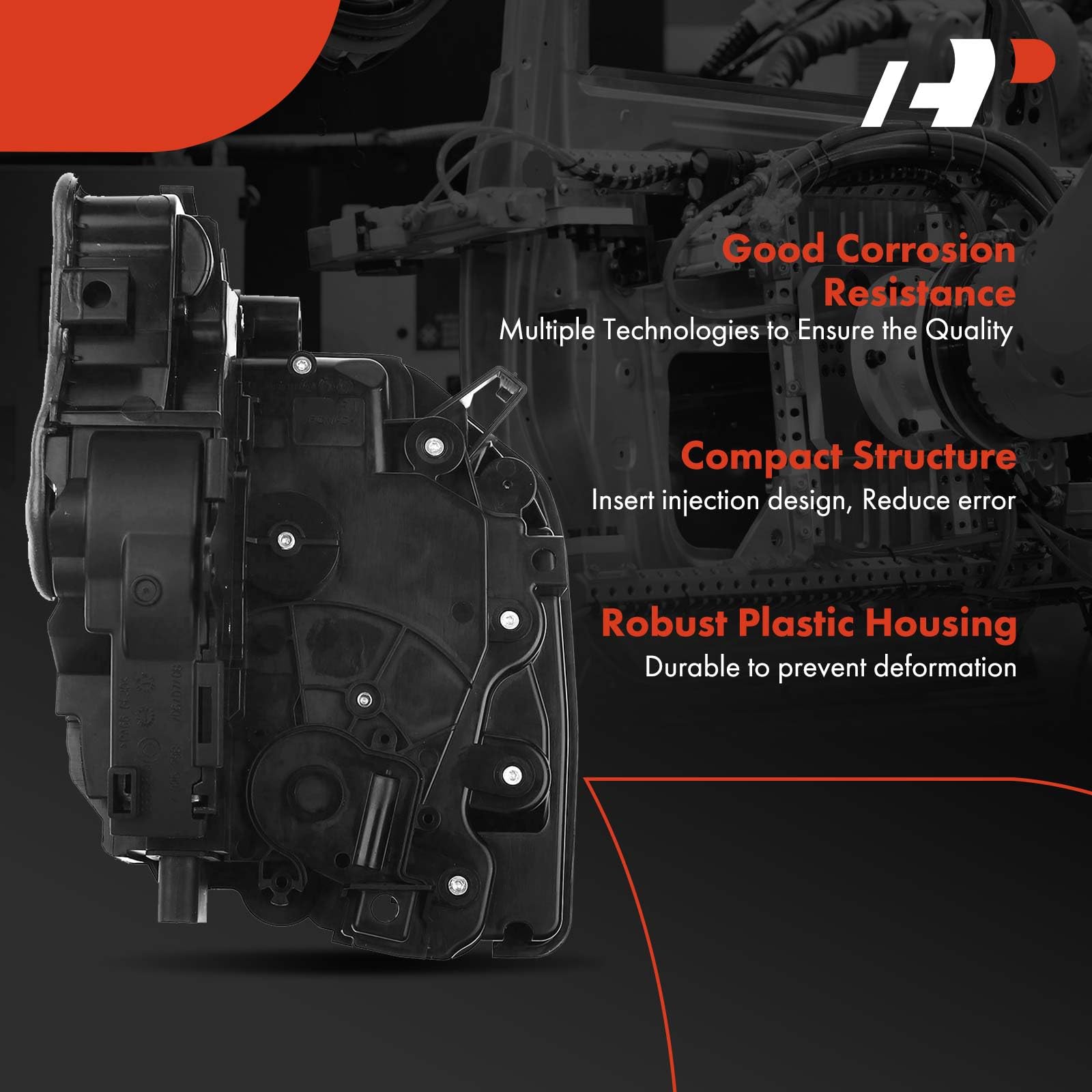 A-Premium Door Latch Lock Actuator Compatible with BMW Vehicles - 740i 750i 750i xDrive 2016-2018, 740e 740i xDrive X5 2014-2017, X6 2015-2018 - Front Left Driver, Replace# 51217281945