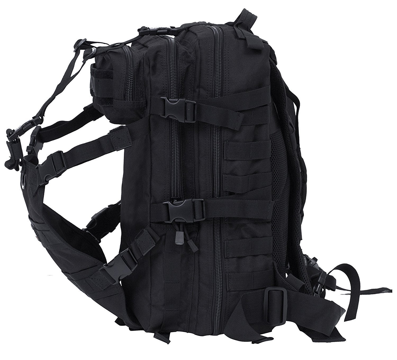 Seibertron Waterproof Large Capacity Molle Motorcycle Helmet Holder/Cycling Helmet Storage/Hiking Helmetcatch Bag/Backpack Also