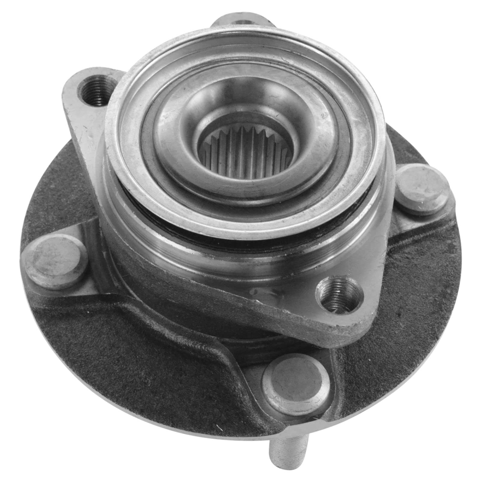 Trq Front Left Right Wheel Hub Bearing Assembly Driver Passenger Side Compatible With 2007-2011 Nissan Versa