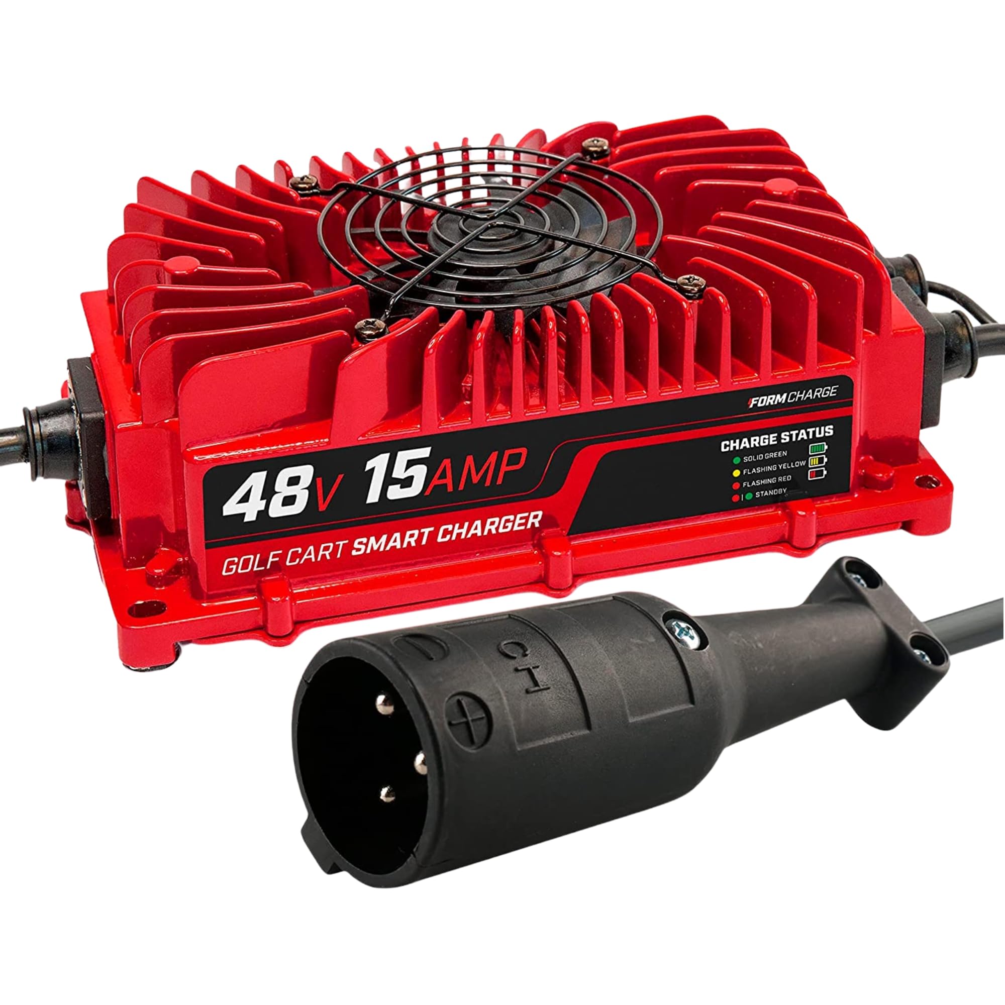 Form 48 Volt Golf Cart Battery Charger For Club Car Precedent & Ds - 48V 15Amp