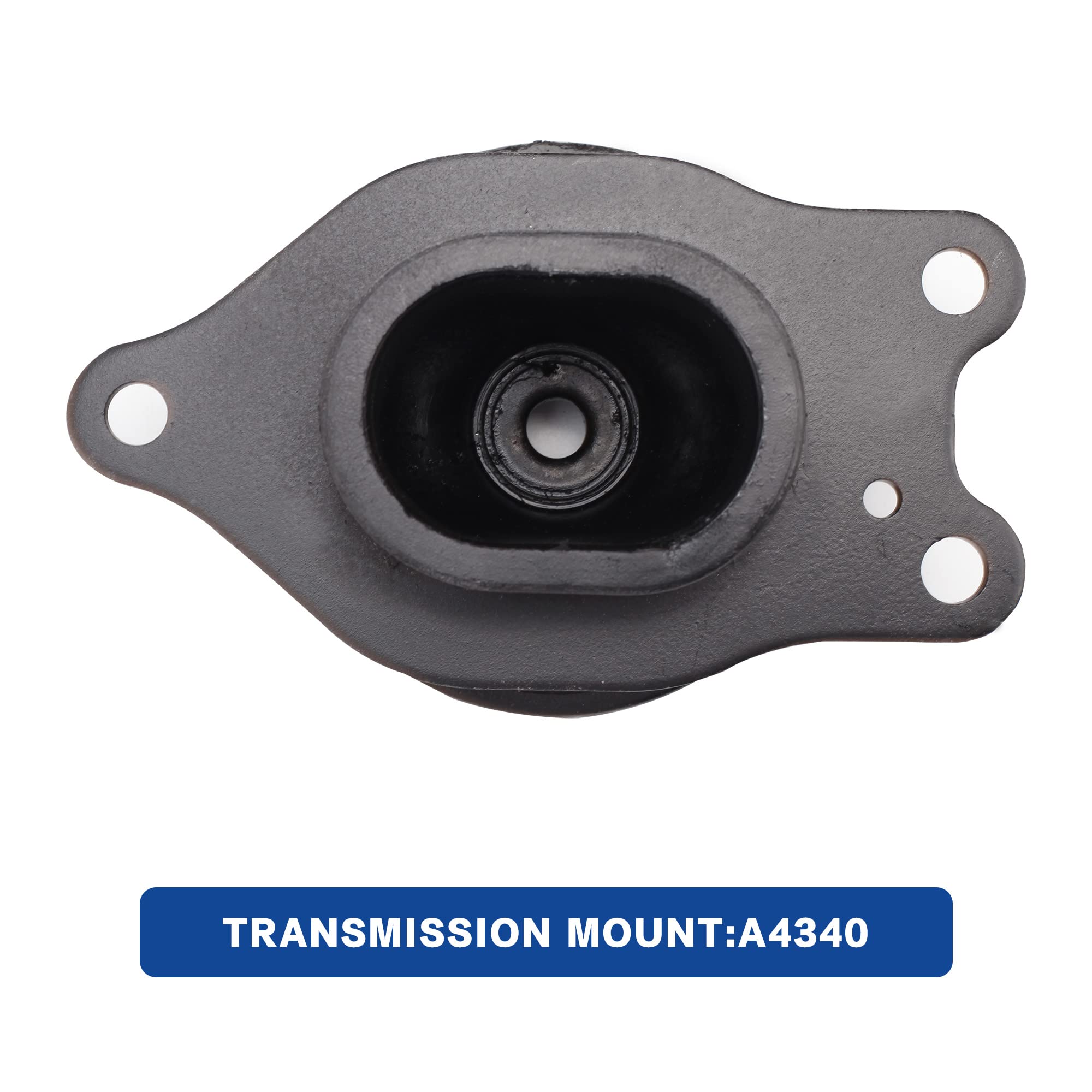 Loongrie Engine Motor And Trans Mounts Compatible With 2007-2017 Altima 2.5L, Replace Oe A4339 A4340 A4350 A4353, 11360-Ja000 11