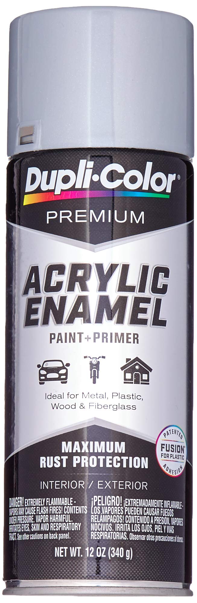 Dupli-Color Epae11200 Premium Acrylic Enamel Spray Paint - Chrome Aluminum - 12 Oz. Aerosol Can