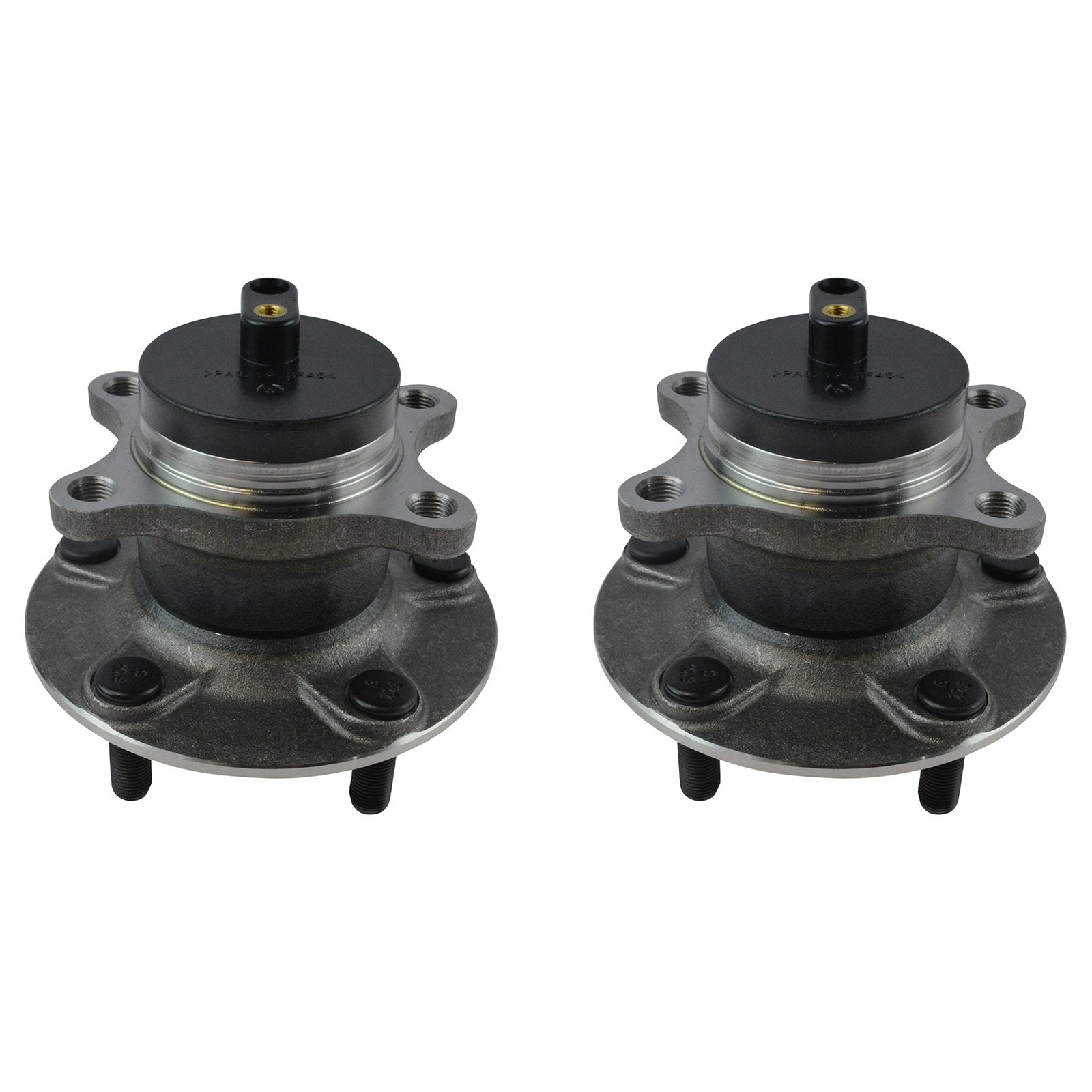Trq Rear Wheel Hub Bearings Assembly Set Compatible With 2008-2013 Suzuki Sx4