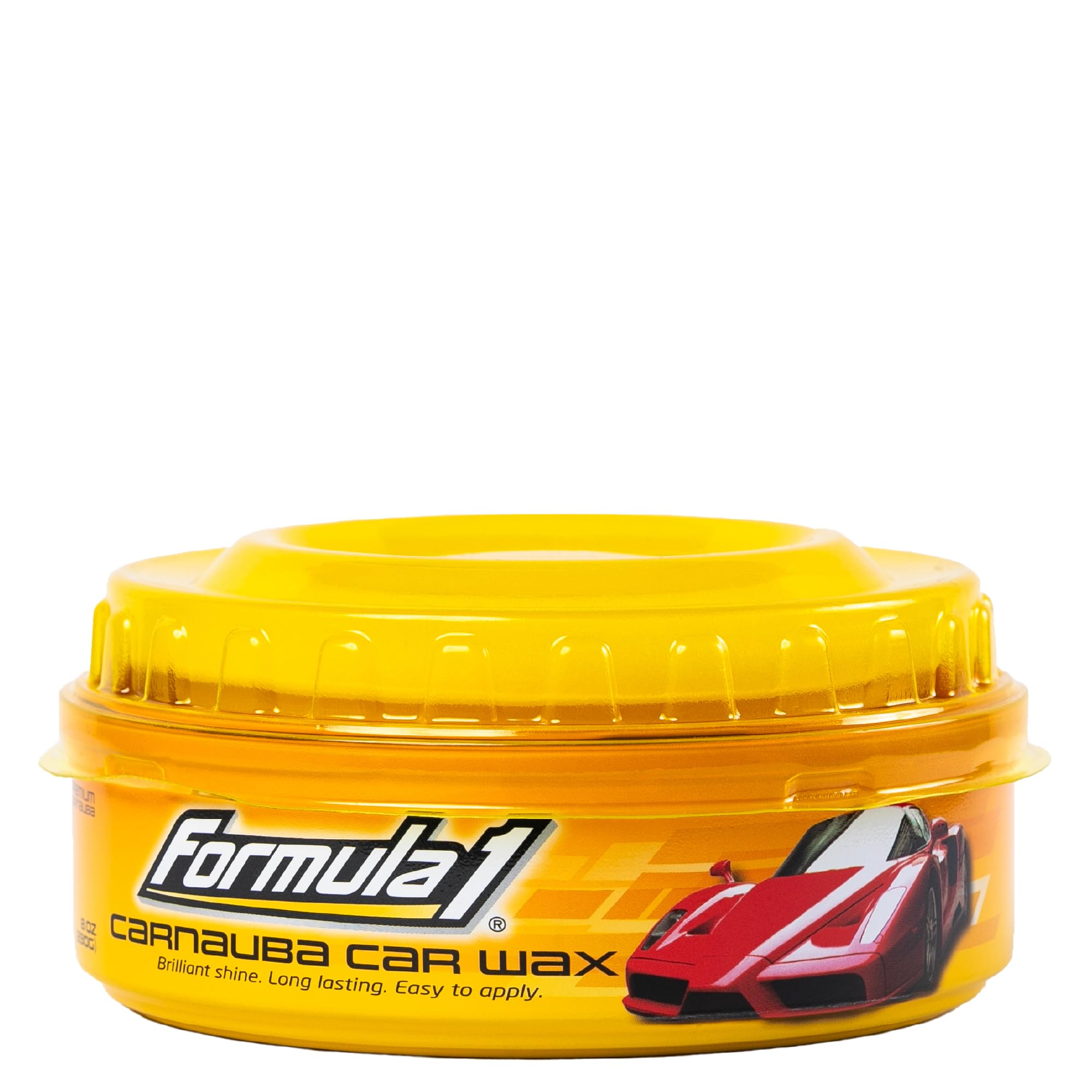 Formula 1 Carnauba Car Wax Paste - High-Gloss Shine - Polish For Car Detailing To Shine & Protect – Remove Haze And Paint Swirls W/ Micropolishing Agents – Car Cleaning Supplies (8 Oz)