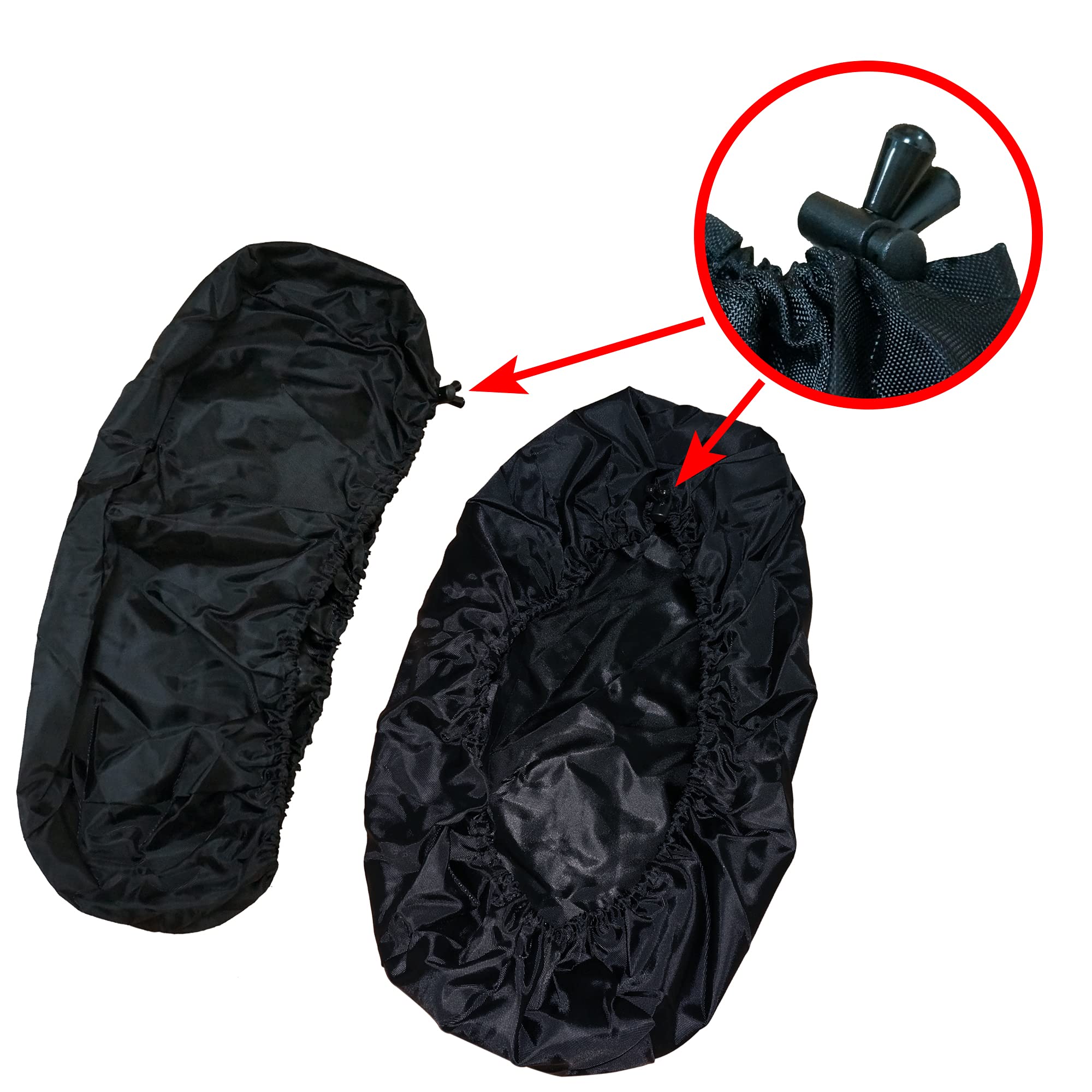 Hokuotolite Waterproof Saddlebag Speaker Audio Lid Bras/Lid Covers For Harley Touring Saddlebags