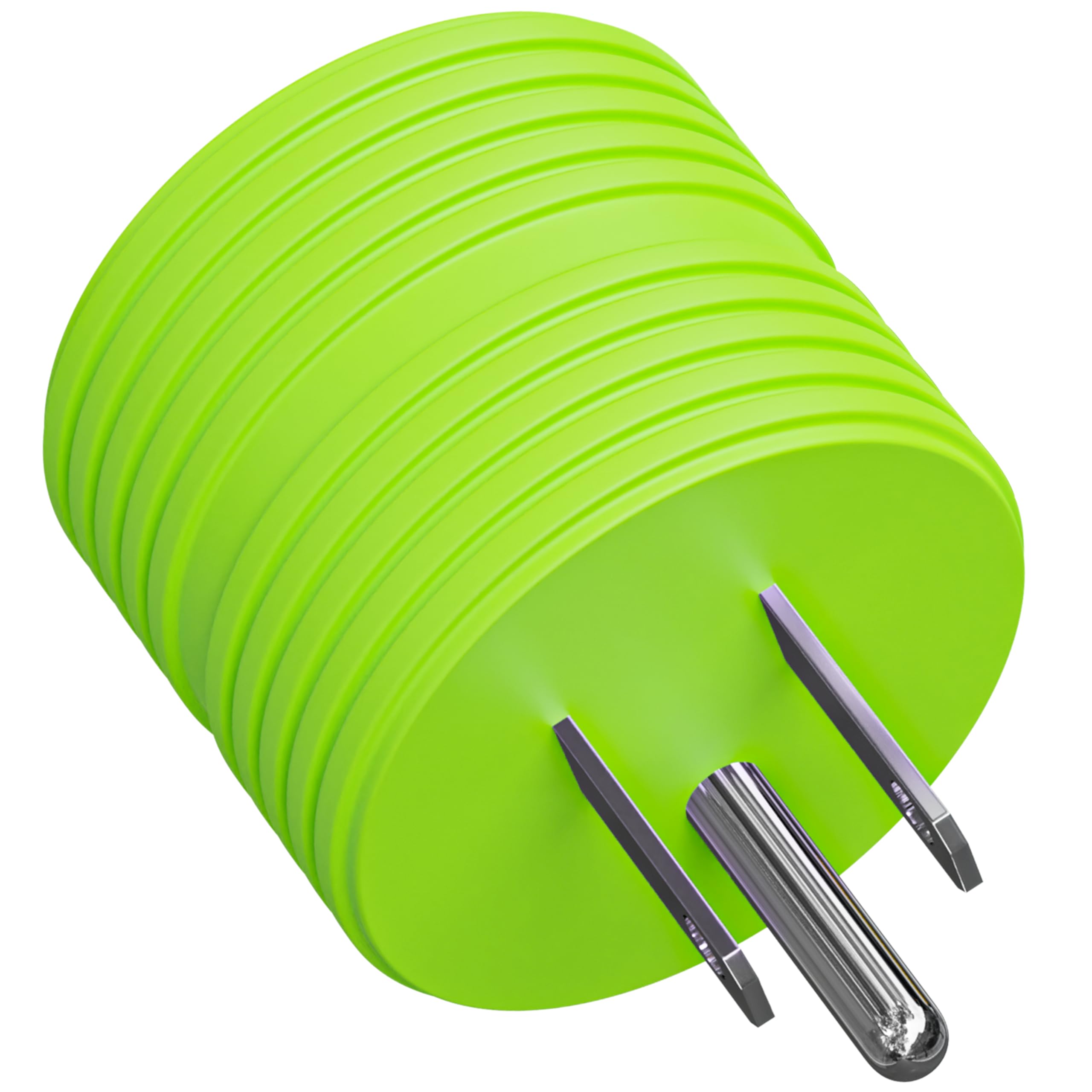 Leisure Cords Power Adapter 3 Prong 15 Amp Male To 30 Amp Female Rv Camper Generator Plug Outdoor Electrical Power Converter (15 Male - 30 Female)