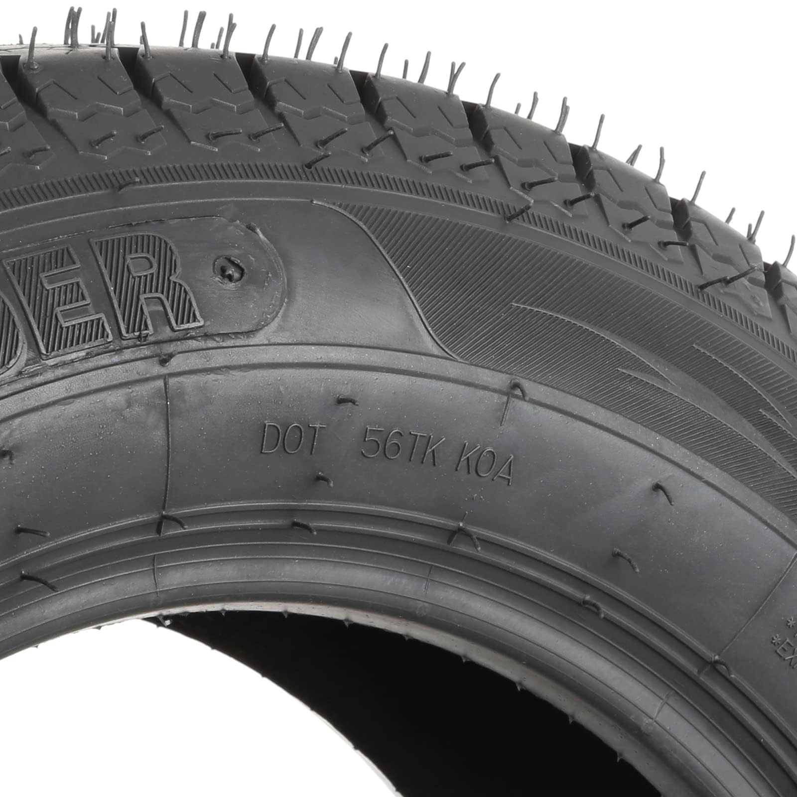 Set Of 2 Durun St235/80R16 Radial Trailer Tire, St235-80R16 St 235/80R16, 10 Ply Load Range E, 124N