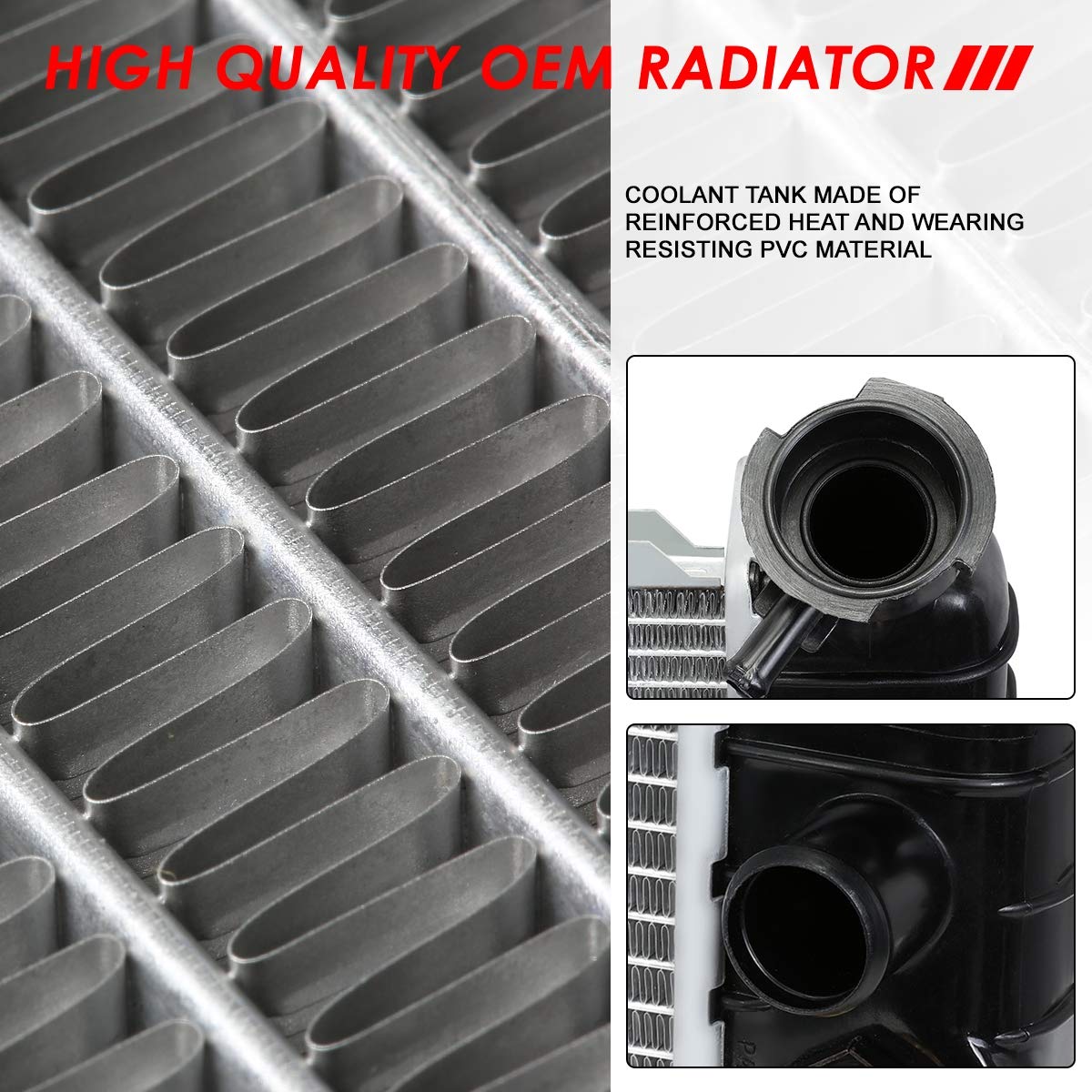 Auto Dynasty Radiator Compatible With 97-03 Buick Regal Pontiac Grand Prix Montana 3.1L 3.4L 3.8L At/Mt, Dpi 1889 Factory Style
