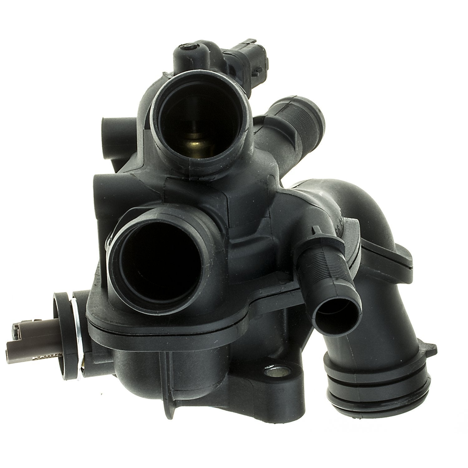 Motorad 678-221 Integrated Map Controlled Thermostat Housing, Black