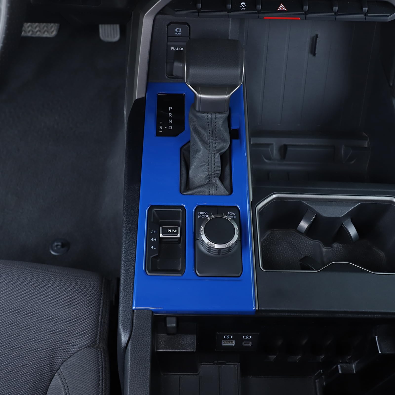 Aunginsy Central Control Gear Shift Panel Trim Cover Compatible With Toyota Tundra/Sequoia 2022-2025 Car Gear Shifter Console An