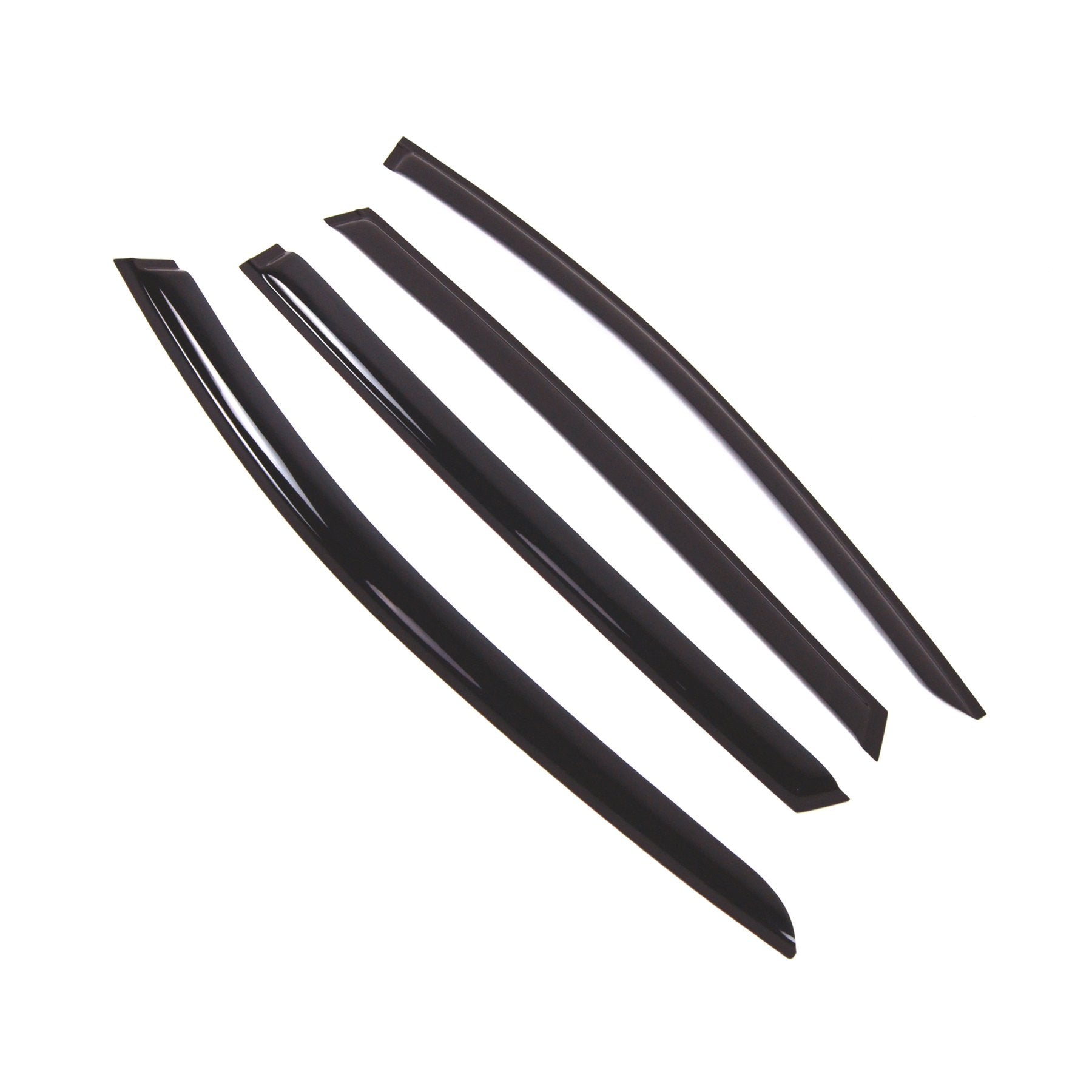 Car Window Rain Guard | Outside Mount Visors Auto Side Window Deflectors | Windows Visor Rain Shields Compatible With 2006-2010