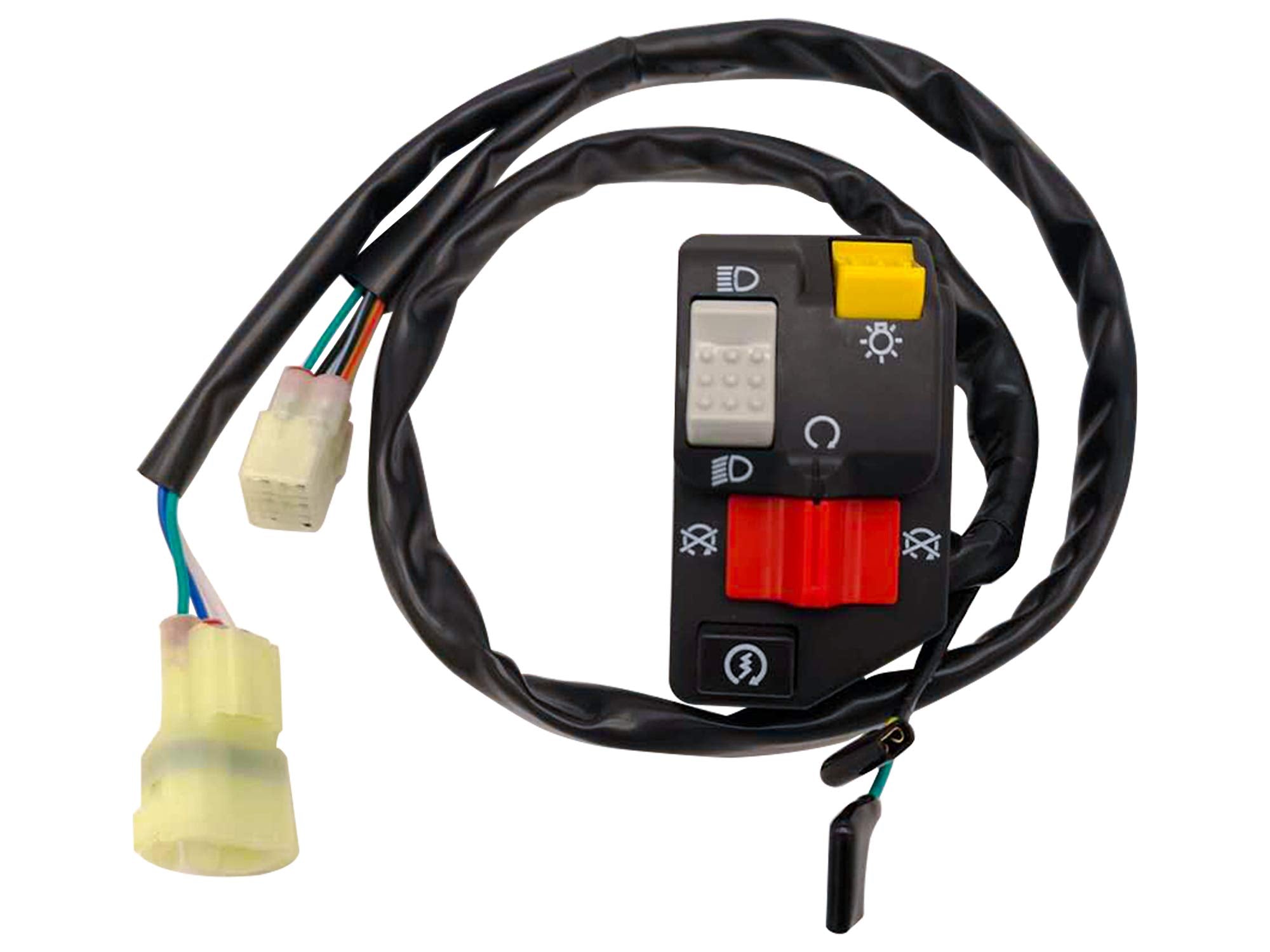 M Mati Handlebar Switch Start Stop Headlight For Honda Atv Trx400Ex Fourtrax Sportrax 1999-2004 35020-Hn1-000